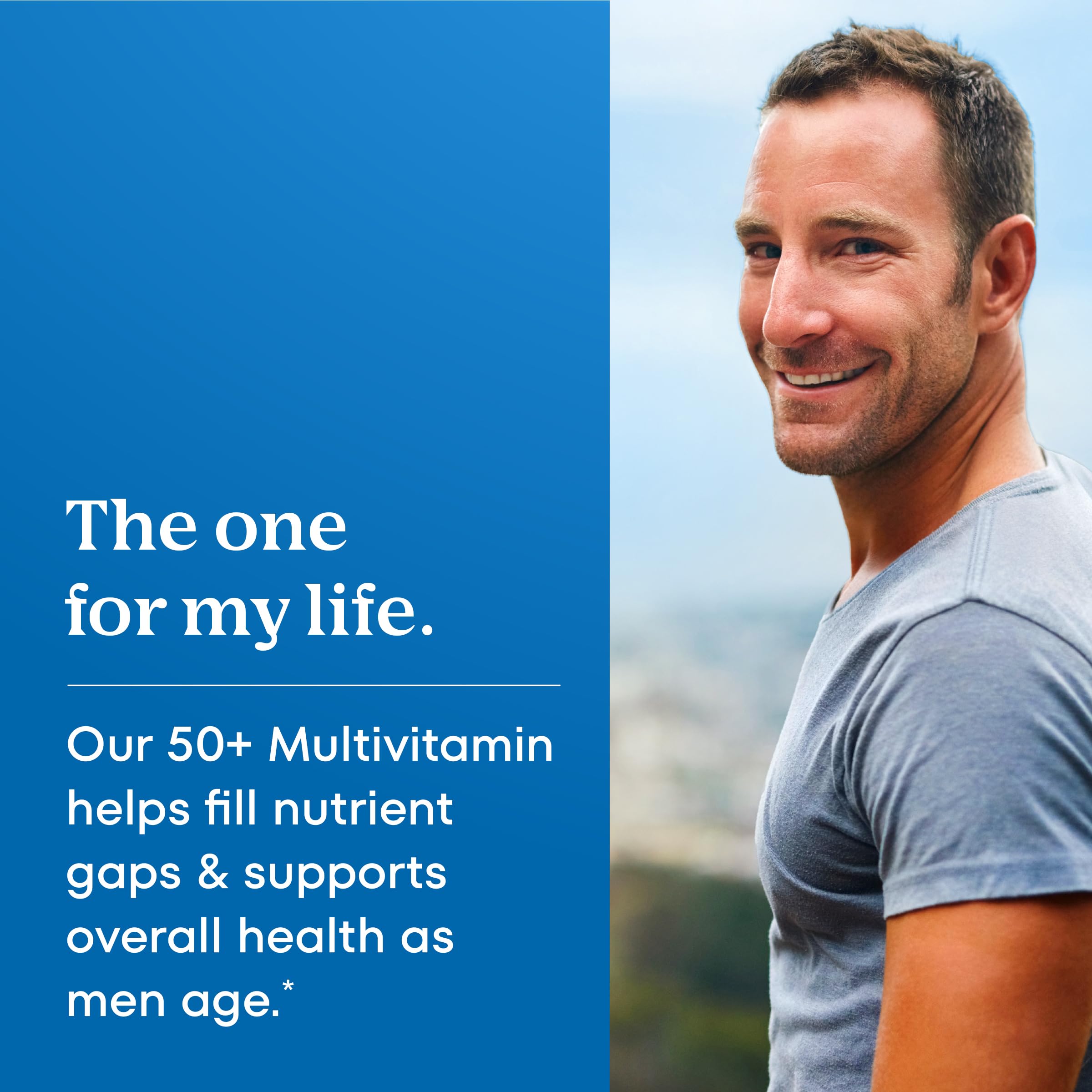 One A Day Men’s 50+ Multivitamins, Supplement with A, C, D, E and Zinc for Immune Health*, Calcium & More, 100 Tablets ONE A DAY buy supplements canada
