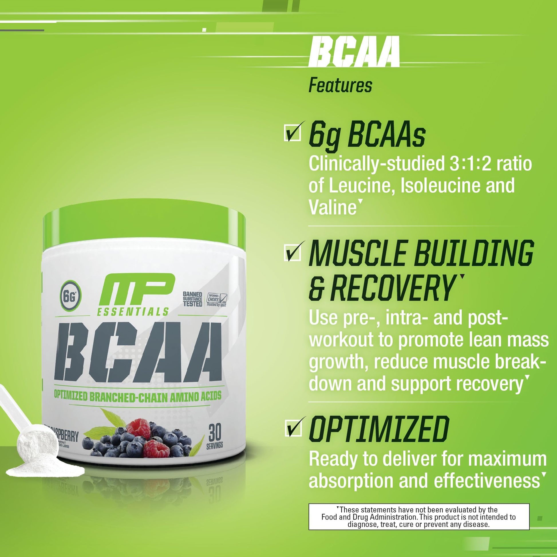 MusclePharm Essentials BCAA Powder, Pre & Post Workout Recovery Drink, Supports Muscle Pharm buy supplements canada