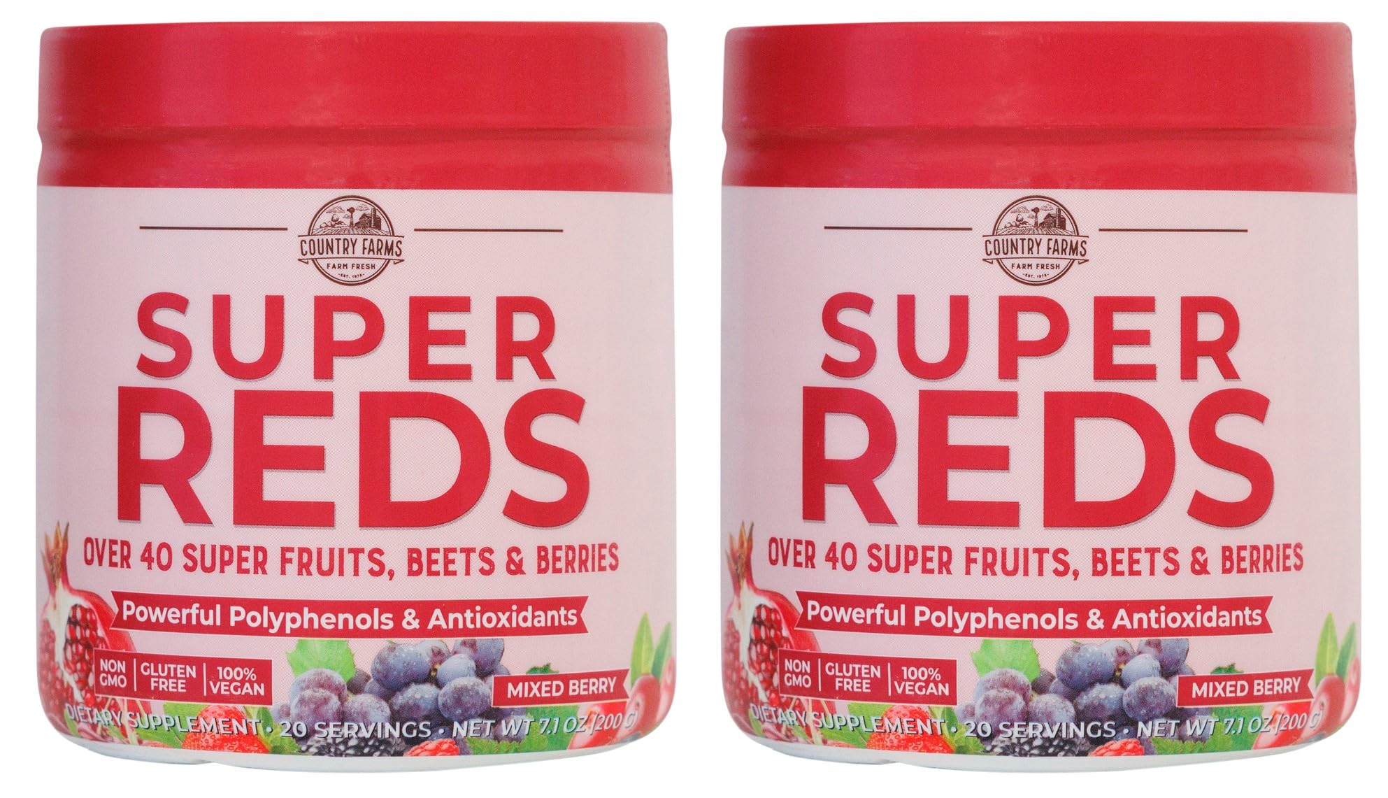COUNTRY FARMS Super Reds, Energizing Polyphenol Superfood, Over 40 Super Fruits COUNTRY FARMS buy supplements canada