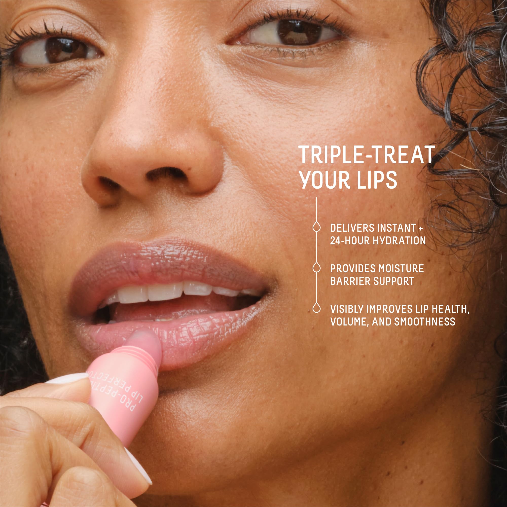 Biossance Pro-Peptide Lip Perfector – Triple-Treat Vegan Lip Balm – Deeply Hydrating with Pro-Peptides & Hyaluronic Acid – Enhances Natural Lip Color – Silky, Glossy Finish in Blush Quartz, Pink BIOSSANCE buy supplements canada