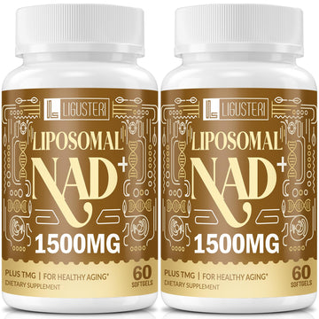 LIGUSTERI 1500 MG Liposomal NAD+, 98%+ Absorption, NAD+ Supplement for Women & Men with TMG, for Aging Defense, Cellular Energy, Heart & Brain Function, Longevity, 120 Softgels LIGUSTERI buy supplements canada