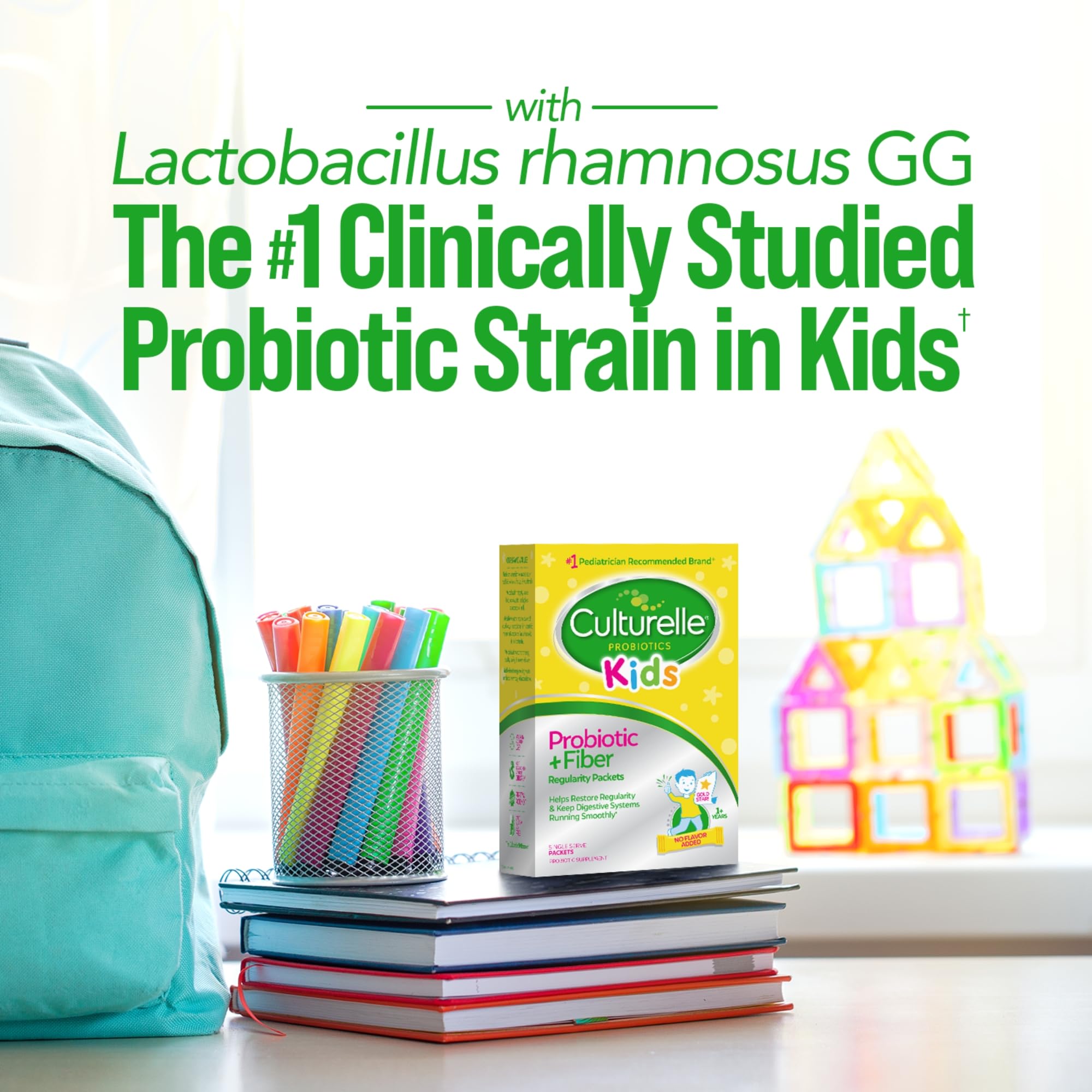 Culturelle Kids Probiotic + Fiber Packets (Ages 3+) - 24 Count - Digestive Health & Immune Culturelle buy supplements canada