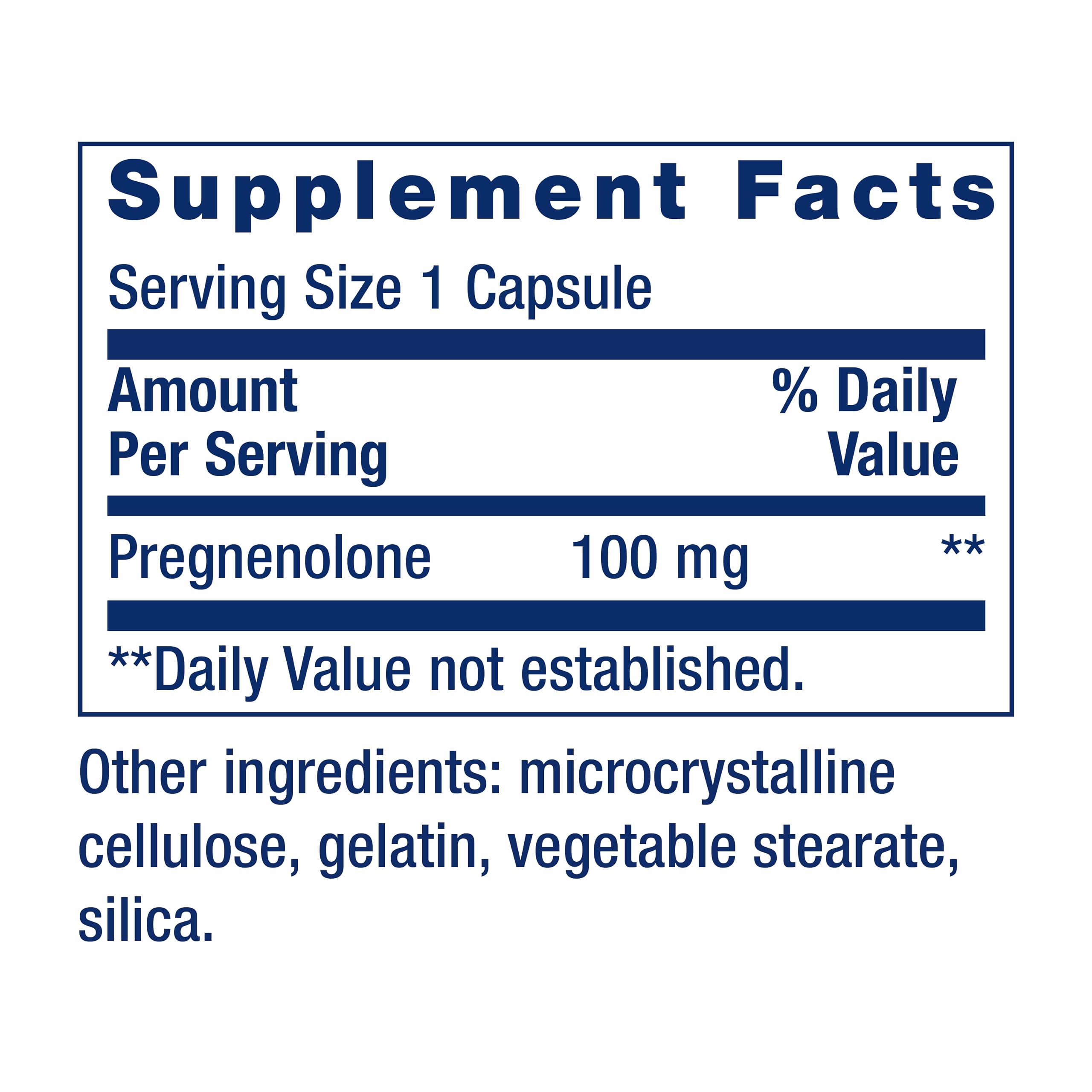 Life Extension Pregnenolone - Hormone Balance Supplement for Healthy Hormone Levels, 100 mg - Hormone Balance, Memory, Focus, Cognitive Health - Gluten-Free, Non-GMO, 100 Capsules Life Extension buy supplements canada