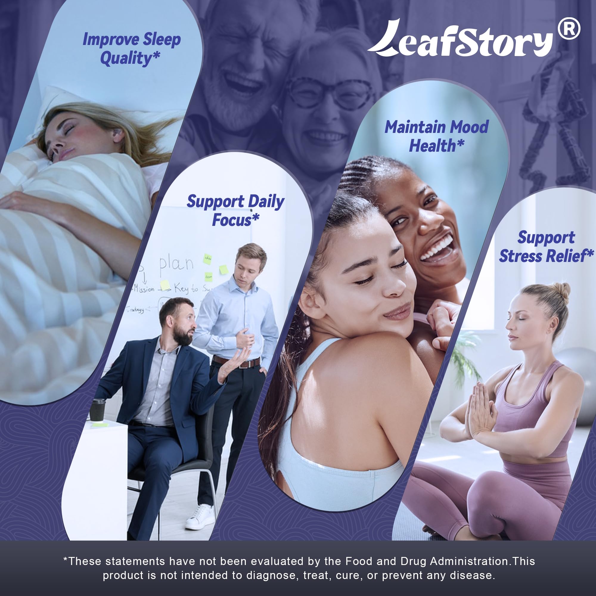 LeafStory Nootropic Brain Supplements for Memory and Focus, Cognitive Function for Mental Health & Clarity, Vitamin B6 B12, Folate & Dihydromyricetin, 60 Capsules LeafStory buy supplements canada