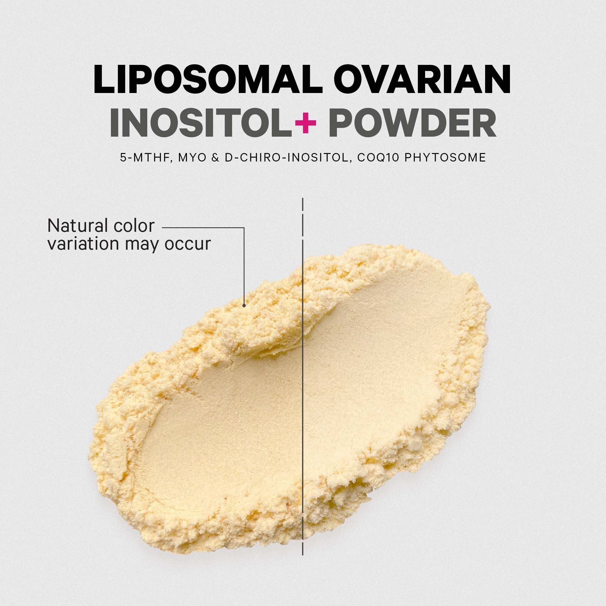 Codeage Liposomal Ovarian Inositol Powder - Myo-Inositol & D-Chiro-Inositol 40:1 Blend, Folate 5-MTHF, CoQ10, Pomegranate & Wild Blueberry - 2-Month Supply - Mixed Berry Flavor - Non-GMO, 60 Servings Codeage buy supplements canada