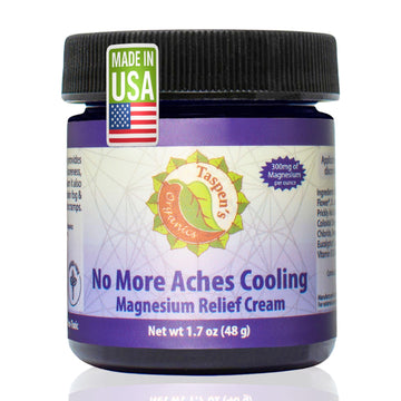 Taspen’s Organics Magnesium No More Aches Cooling Cream – Topical Magnesium Cream for Muscle Relief, Sore Muscles & Post-Workout Recovery with Arnica, Herbs & Essential Oils Taspen's Organics buy supplements canada
