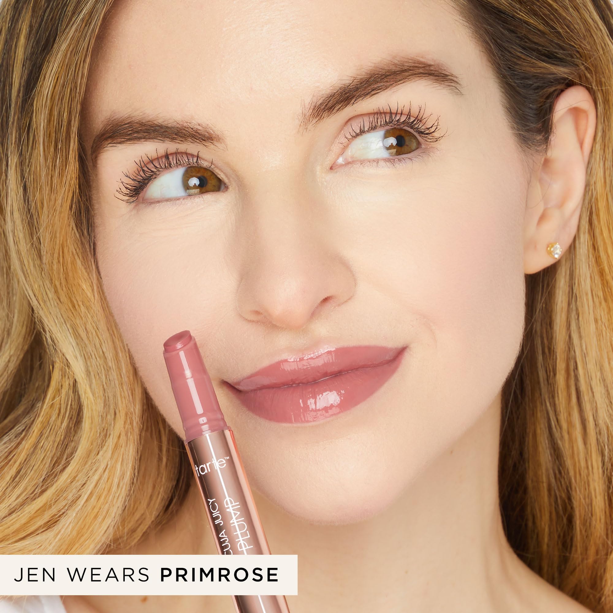 tarte maracuja juicy lip plump – Hydrating & Volumizing Lip Plumper Gloss Balm with Nourishing Hyaluronic Acid, Plumps & Moisturizes, Vegan & Cruelty-Free, full size, cherry blossom tarte buy supplements canada