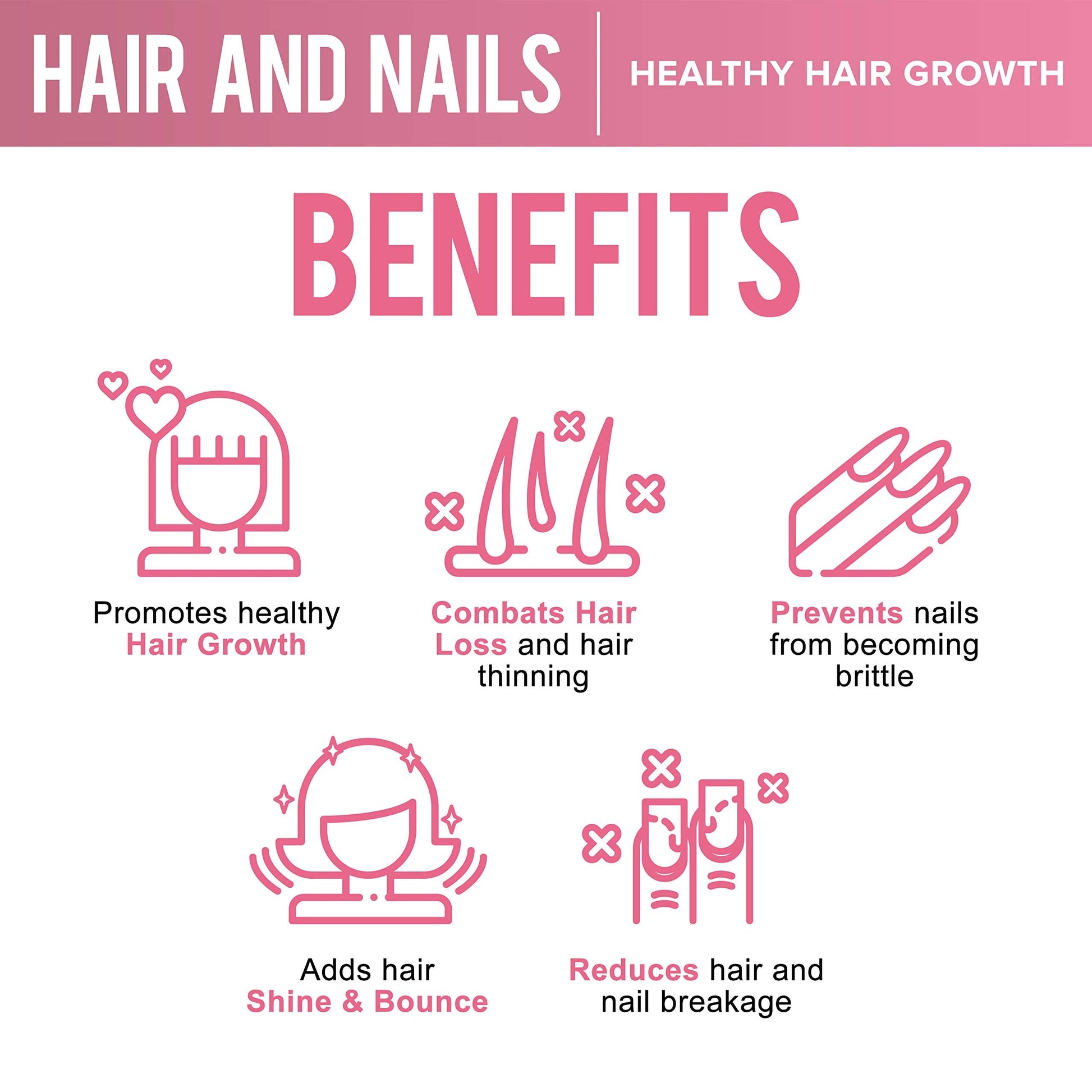OPTML Hair and Nail Vitamins for Hair Growth and Thickness, Biotin-Infused Hair Pills, Hair Vitamins for Faster Hair Growth and Healthy Nails, for Women and Men, 60 Capsules OPTML buy supplements canada