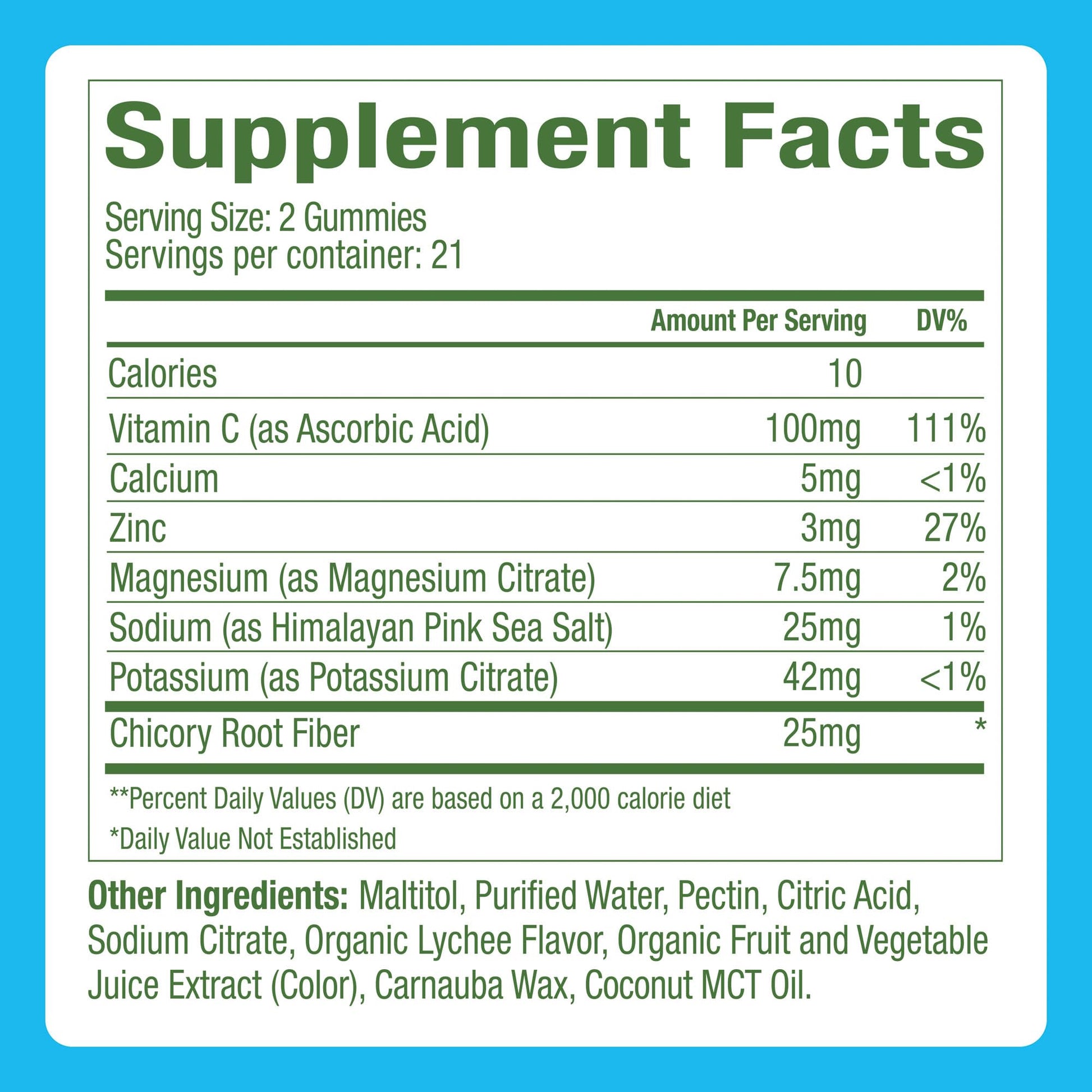 Plant People WonderHydrate Electrolyte Gummies – Vegan Hydration Supplement with Magnesium, Potassium, Zinc, Vitamin C & Himalayan Sea Salt – Zero Sugar Lychee (42 Count) Plant People buy supplements canada