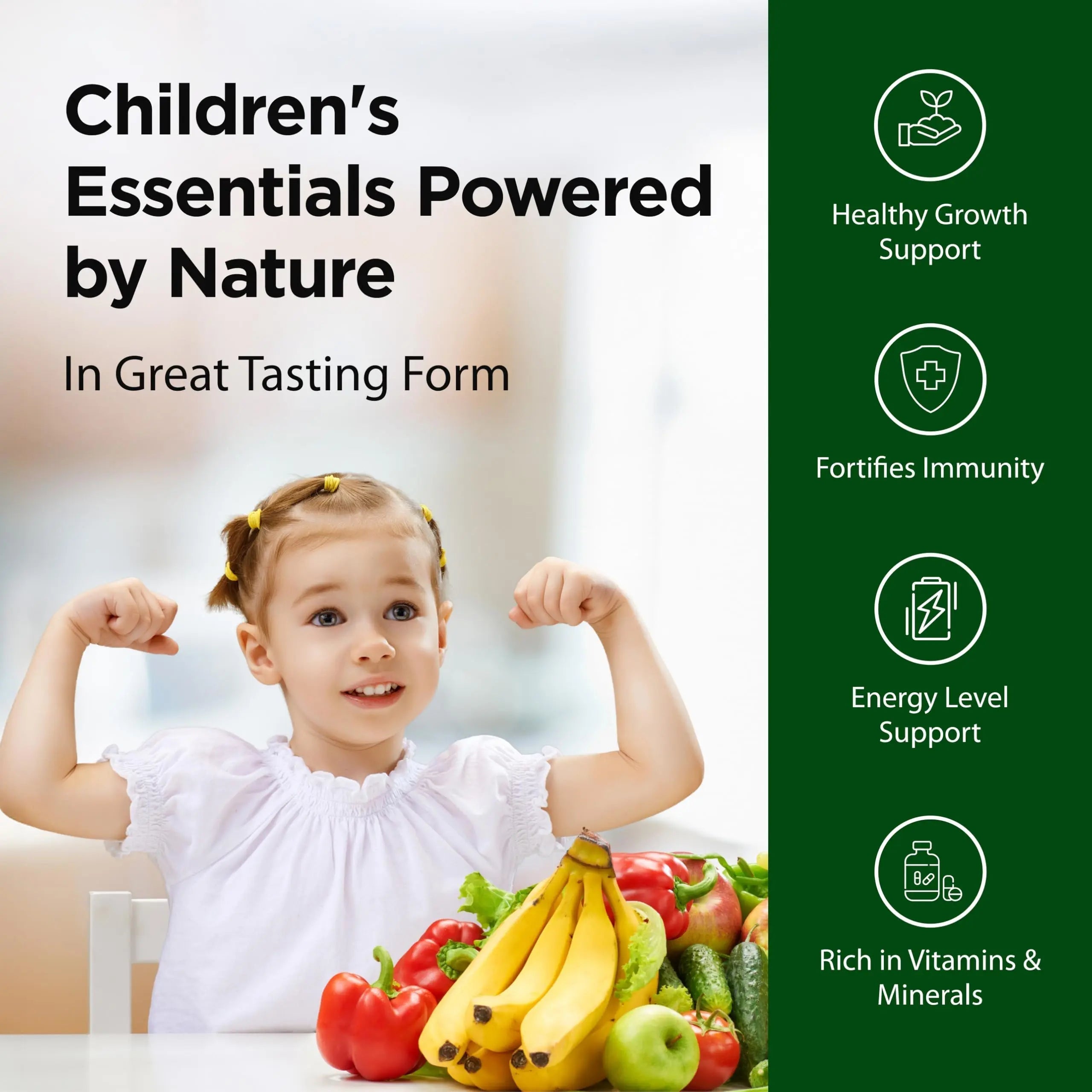 Flora - Kids Multi Essentials+, Liquid Multivitamin Formula, 13 Essential Vitamins & Minerals, 7.6 Fl Oz Flora buy supplements canada