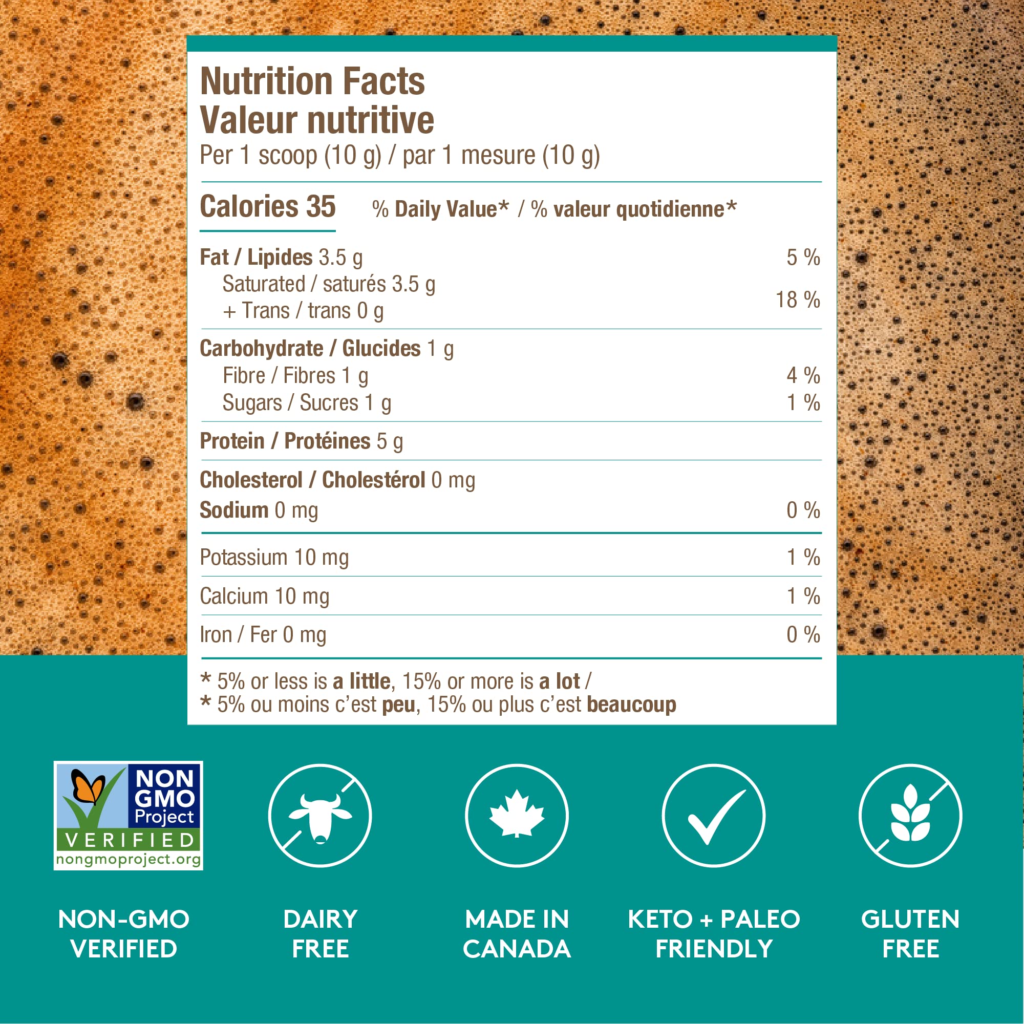 SPROOS - MCT Collagen Creamer - Beverage Powder - Hydrolised Collagen Peptides & MCT Powder - Healthy Fats SPROOS buy supplements canada