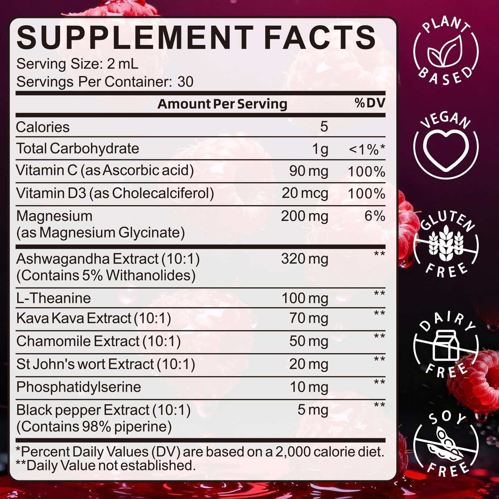 WellBloom Cortisol Reducer for Women & Men with Magnesium Glycinate, Ashwagandha, L-Theanine - Supports Stress Relief, Sleep & Heart Health, Nerves, Muscles - 2 Fl Oz WellBloom buy supplements canada
