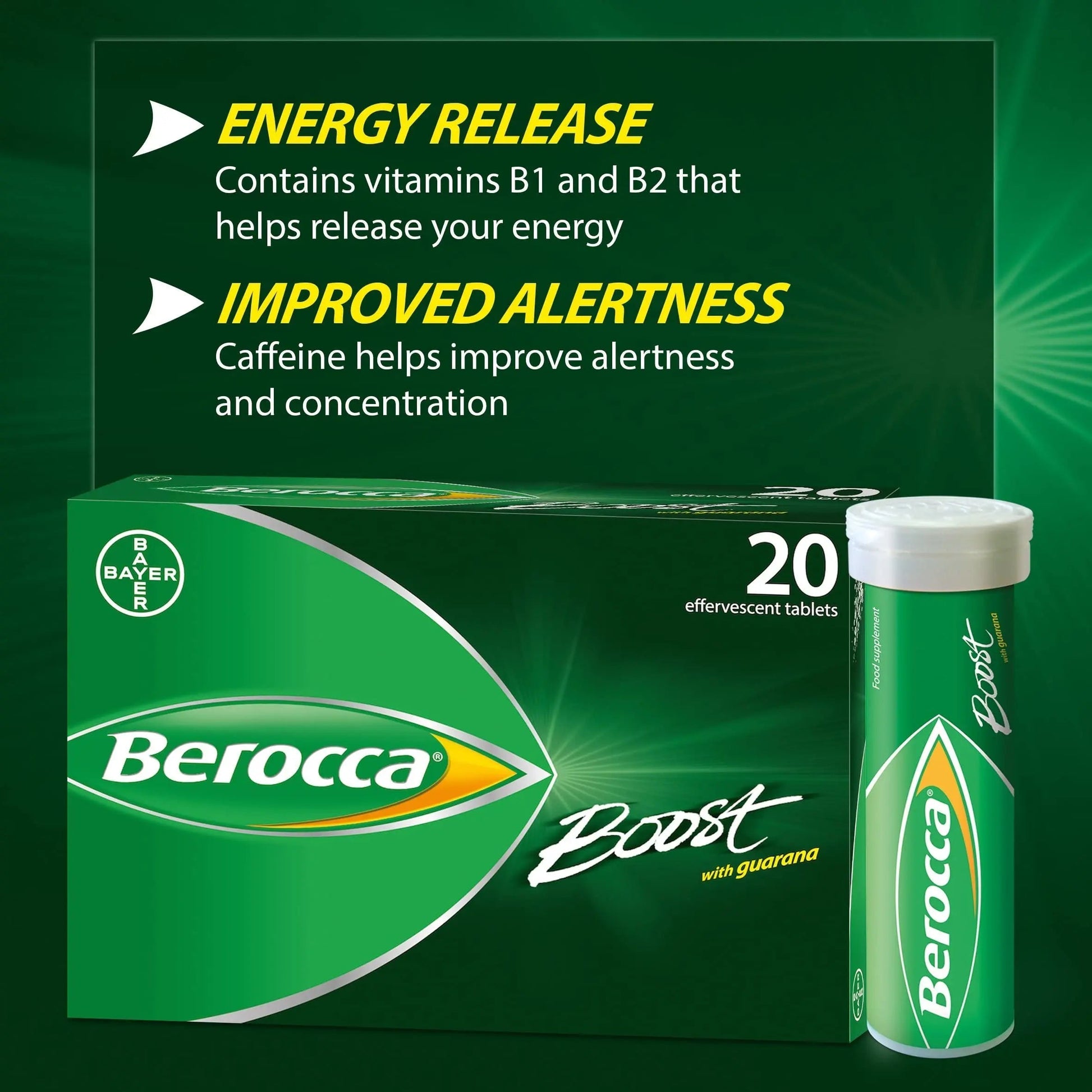Berocca Boost Multivitamin Tablets Pack Of 20 Berocca buy supplements canada