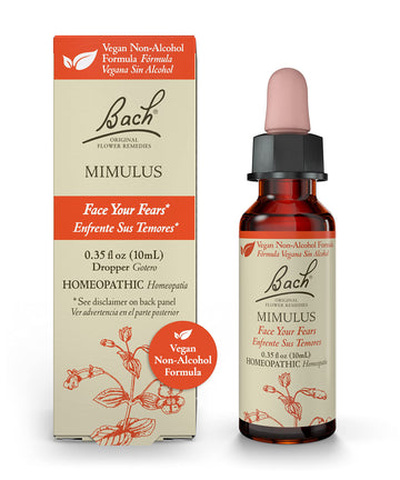 Bach Original Flower Remedies, Mimulus for Facing Fears (Non-Alcohol Formula), Natural Homeopathic Bach buy supplements canada