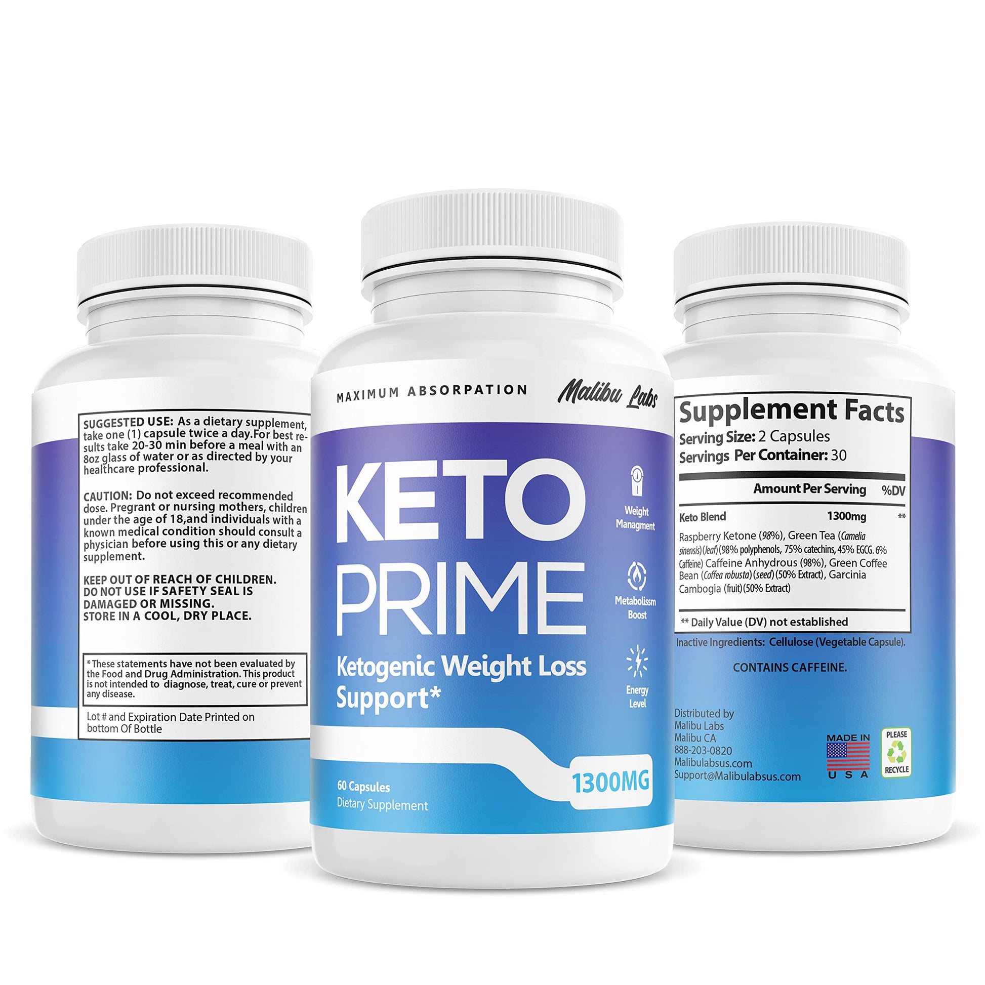 Keto Prime, Advanced Ketogenic Pill Shark Formula 1300mg, KetoPrime, Made in The USA Malibu Labs buy supplements canada