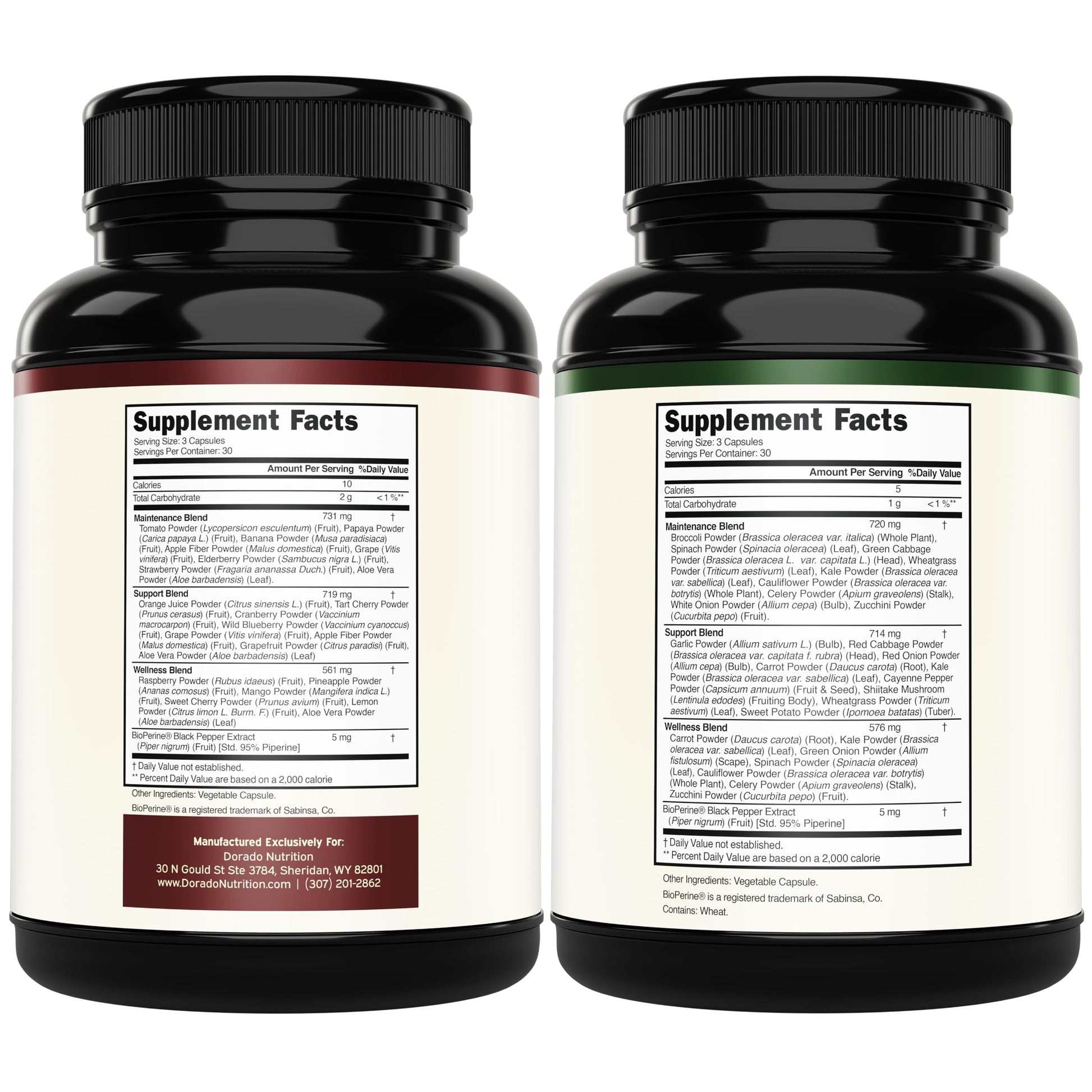 Fruit and Veggies Supplement (180 Capsules) Superfood Fruits and Vegetables Supplements for Adults - Premium Super Food for Energy and Immune Support - Veggies Capsules - Non-GMO & Vegan - USA Made DORADO NUTRITION buy supplements canada