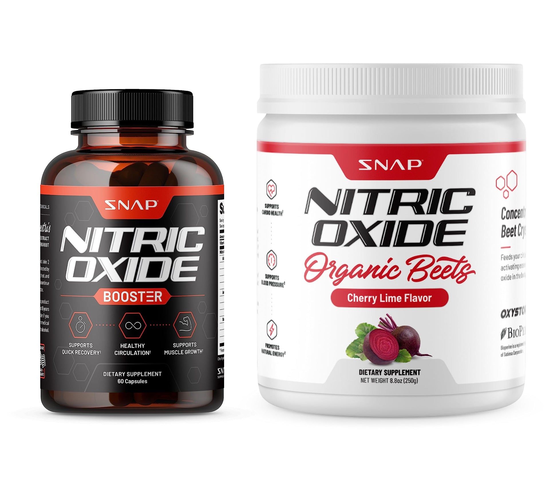 Snap Supplements Nitric Oxide Booster and Beet Powder Snap Supplements buy supplements canada