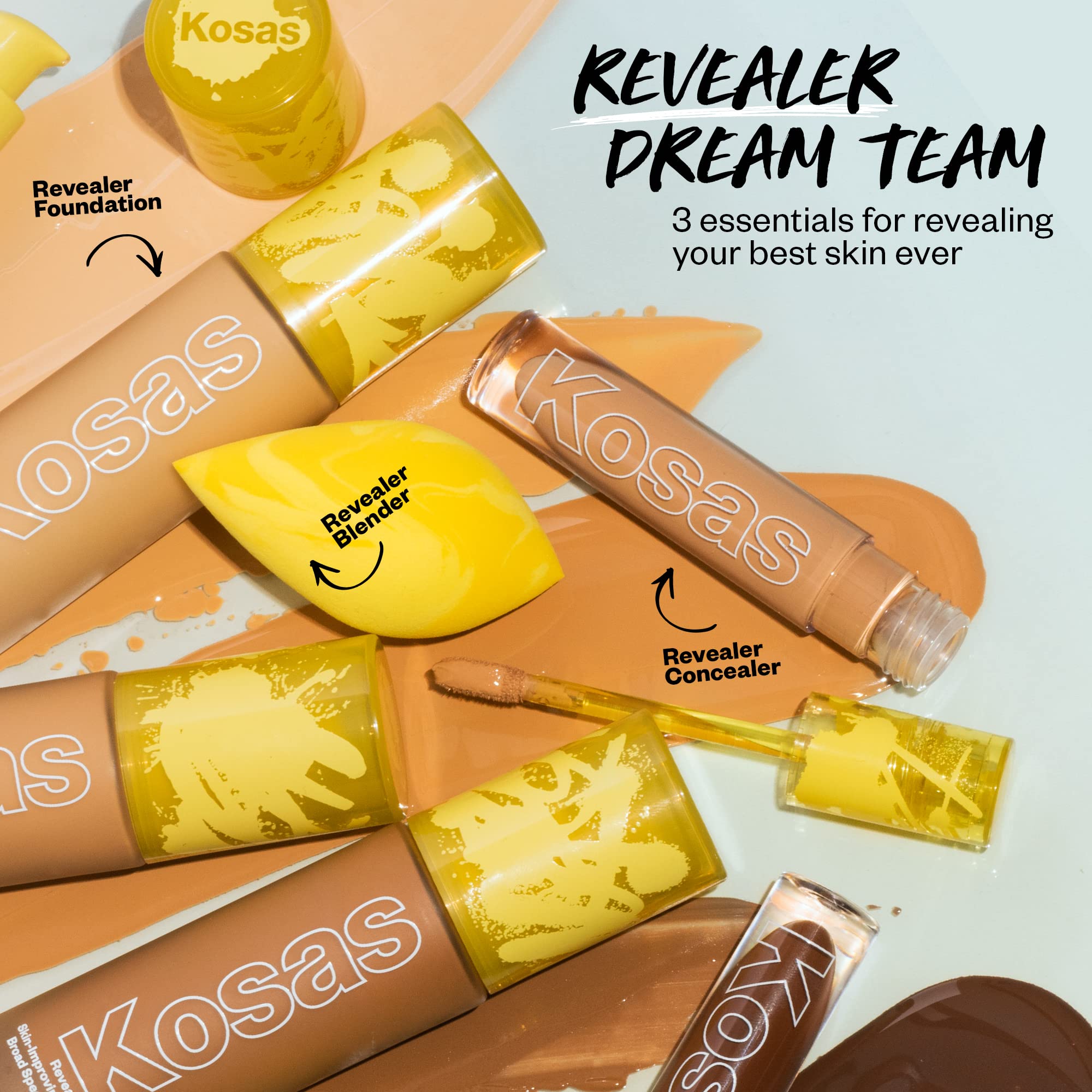 Kosas Revealer Liquid Foundation SPF 25 – Medium Buildable Coverage, Hydrating Natural Glow Finish, Light Medium Neutral 200 Kosas buy supplements canada