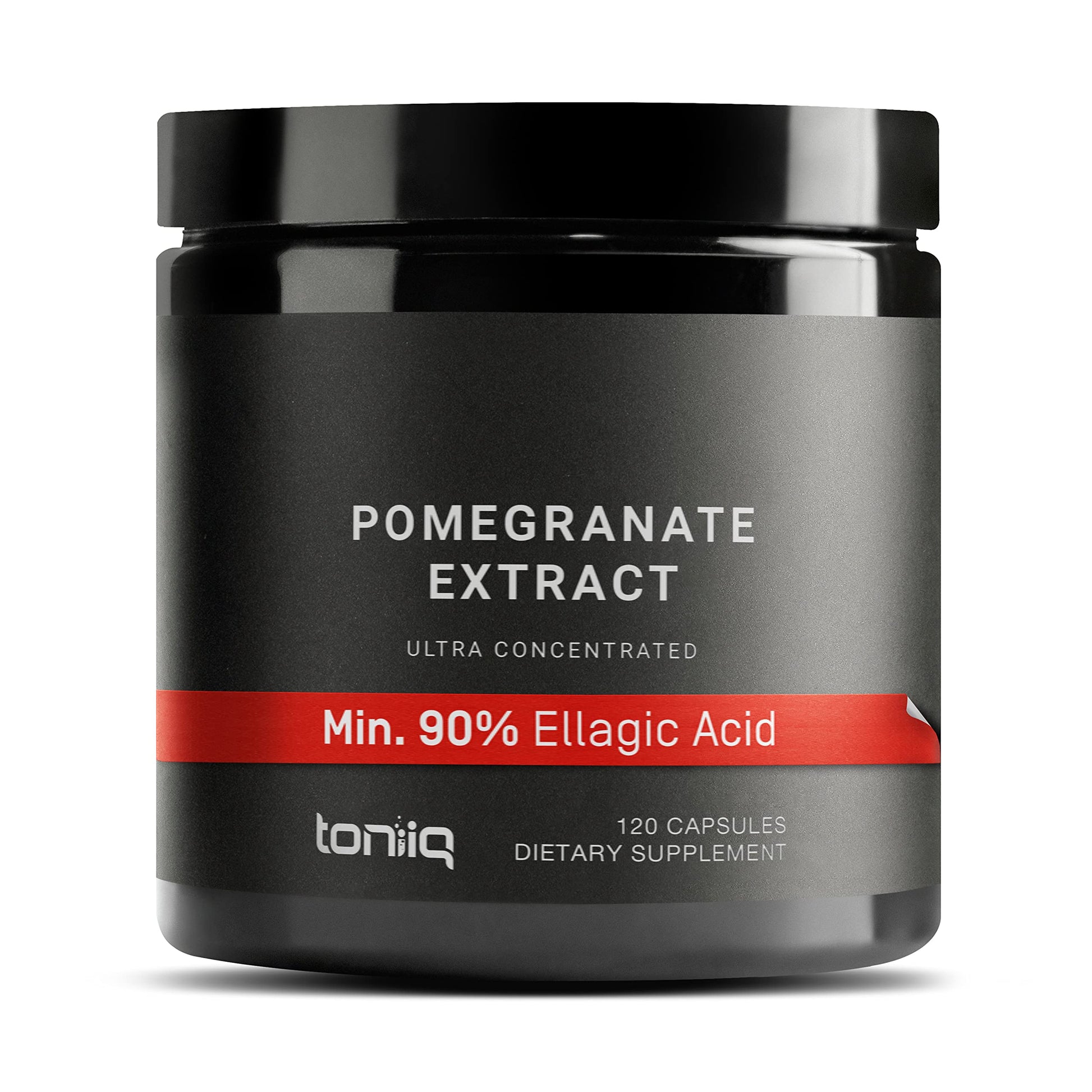 Toniiq Pomegranate Extract - Ultra High Potency 35:1 Extract with 90% Ellagic Acid - Highly Concentrated - Third-Party Lab Tested - 120 Capsules Toniiq buy supplements canada