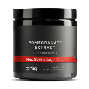 Toniiq Pomegranate Extract - Ultra High Potency 35:1 Extract with 90% Ellagic Acid - Highly Concentrated - Third-Party Lab Tested - 120 Capsules Toniiq buy supplements canada