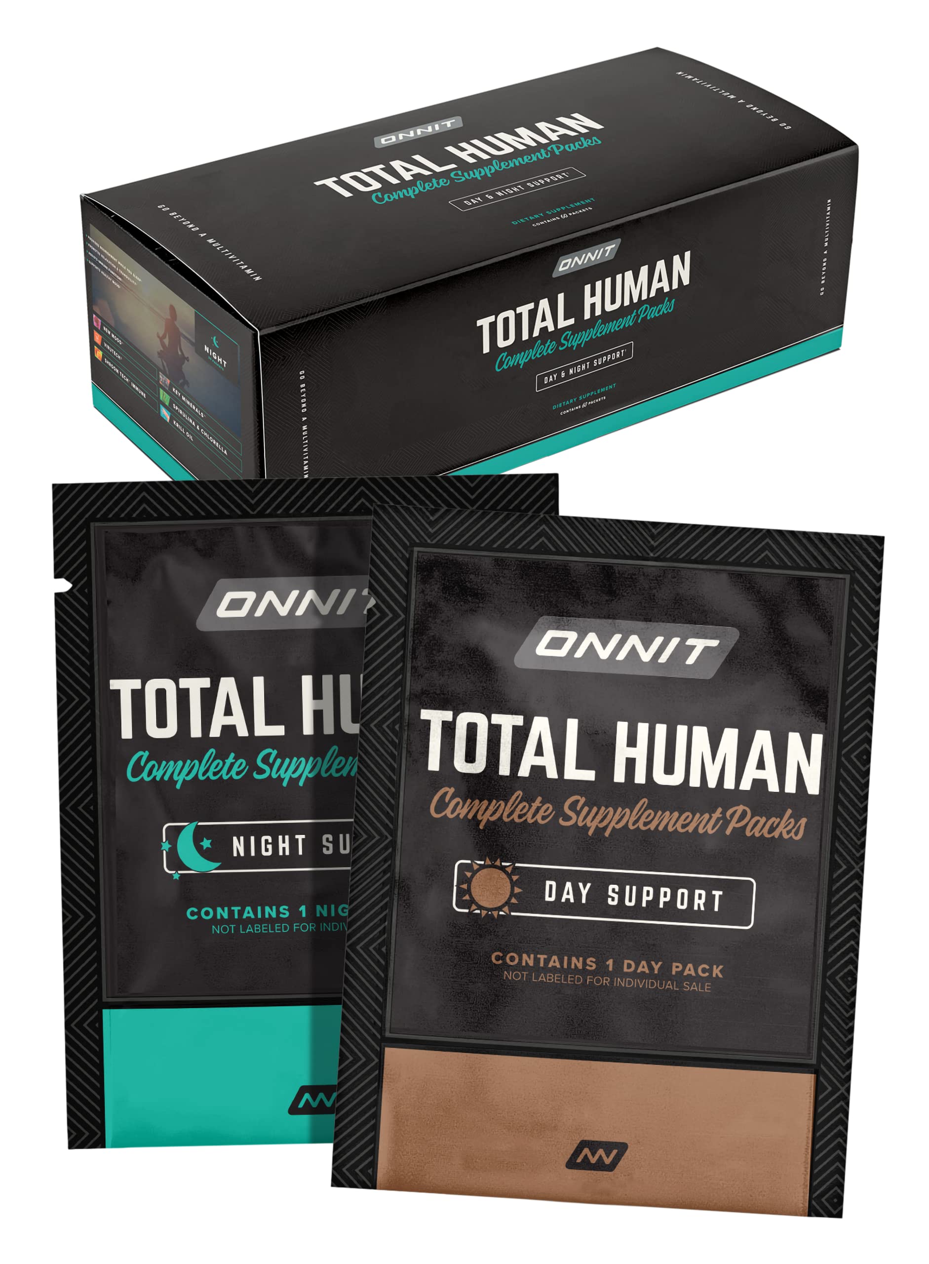 ONNIT Total Human Day and Night Vitamin Packs for Men and Women,Capsule, 30-Day ONNIT buy supplements canada