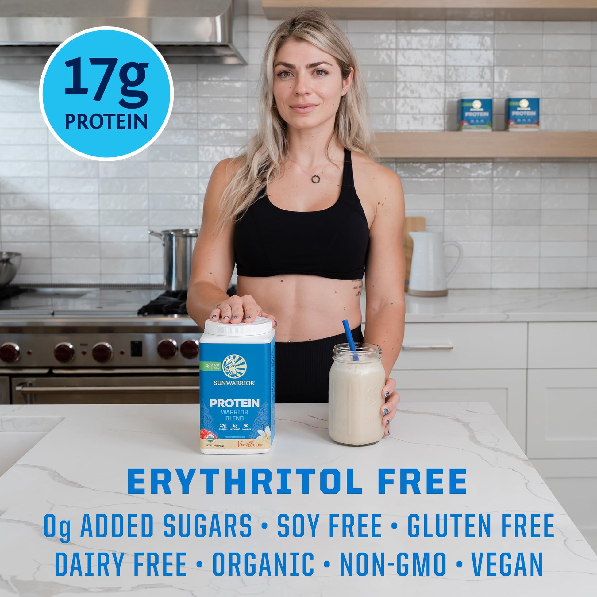 Sunwarrior Vegan Protein Powder Organic Plant-Based Protein | BCAA Amino Acids Hemp Seed Plant Protein | Soy Free Dairy Free Gluten Free Synthetic Free Non-GMO Sunwarrior buy supplements canada
