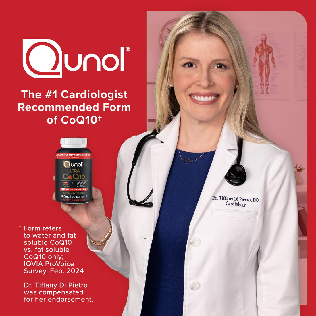 Qunol Ultra CoQ10 100mg Softgels- 3x Better Absorption, Antioxidant for Heart Health & Energy Production, Coenzyme Q10 Vitamins Qunol buy supplements canada