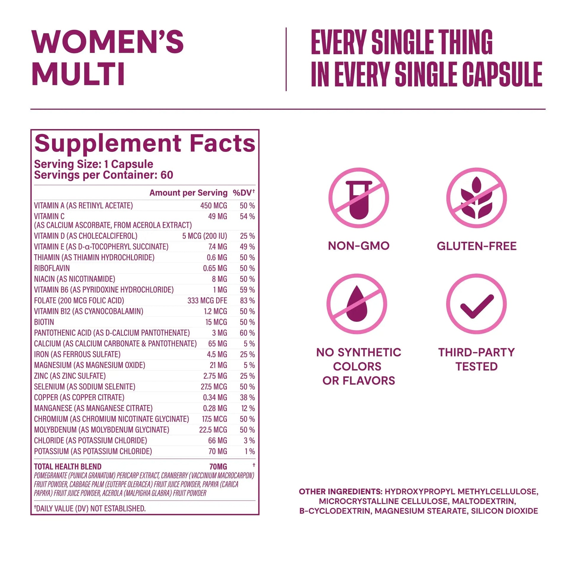 Habit Womens Multi Supplement 2 Pack (120 Capsules) - New Look, Supports General Health & Wellness, 23 Essential Vitamins and Minerals H' Habit buy supplements canada