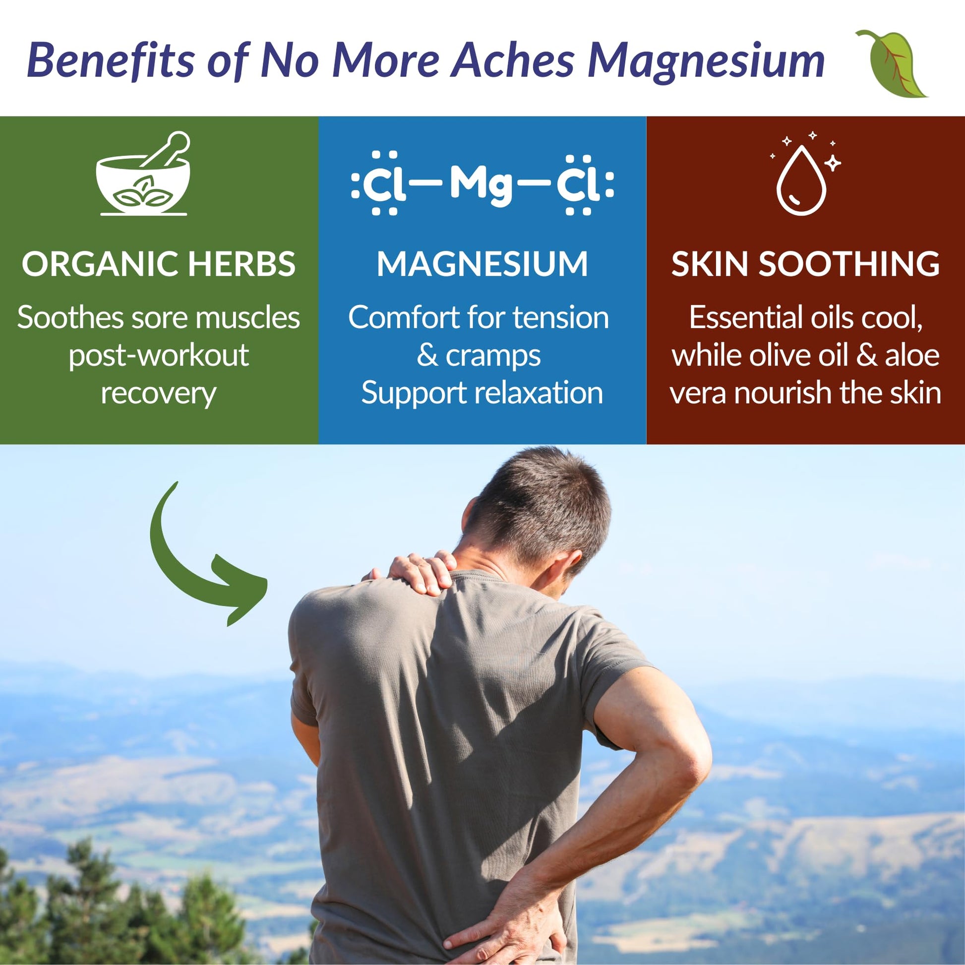 Taspen’s Organics Magnesium No More Aches Cooling Cream – Topical Magnesium Cream for Muscle Relief, Sore Muscles & Post-Workout Recovery with Arnica, Herbs & Essential Oils Taspen's Organics buy supplements canada