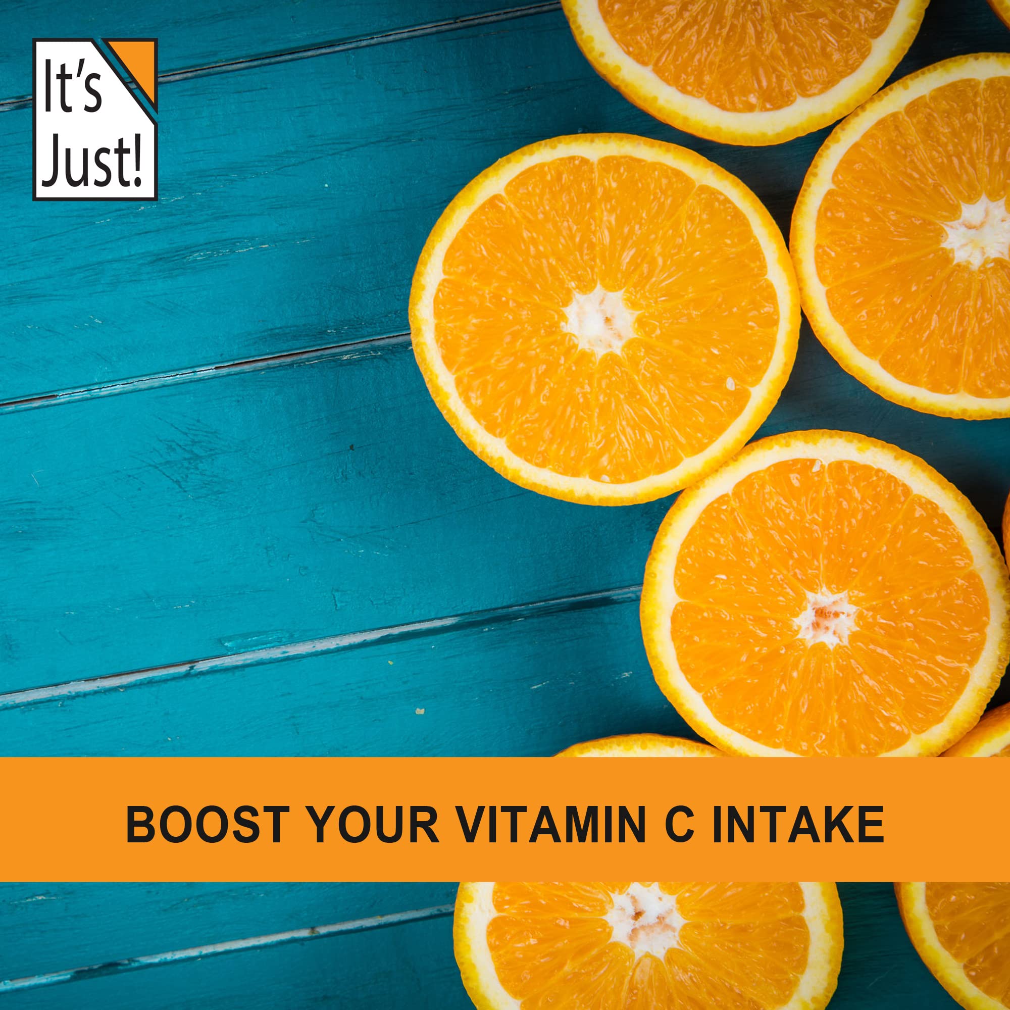 It's Just! - Vitamin C Powder, 100% Pure L-Ascorbic Acid, Food Grade, Immune Support, Homemade Cosmetics (11oz) It's Just! buy supplements canada