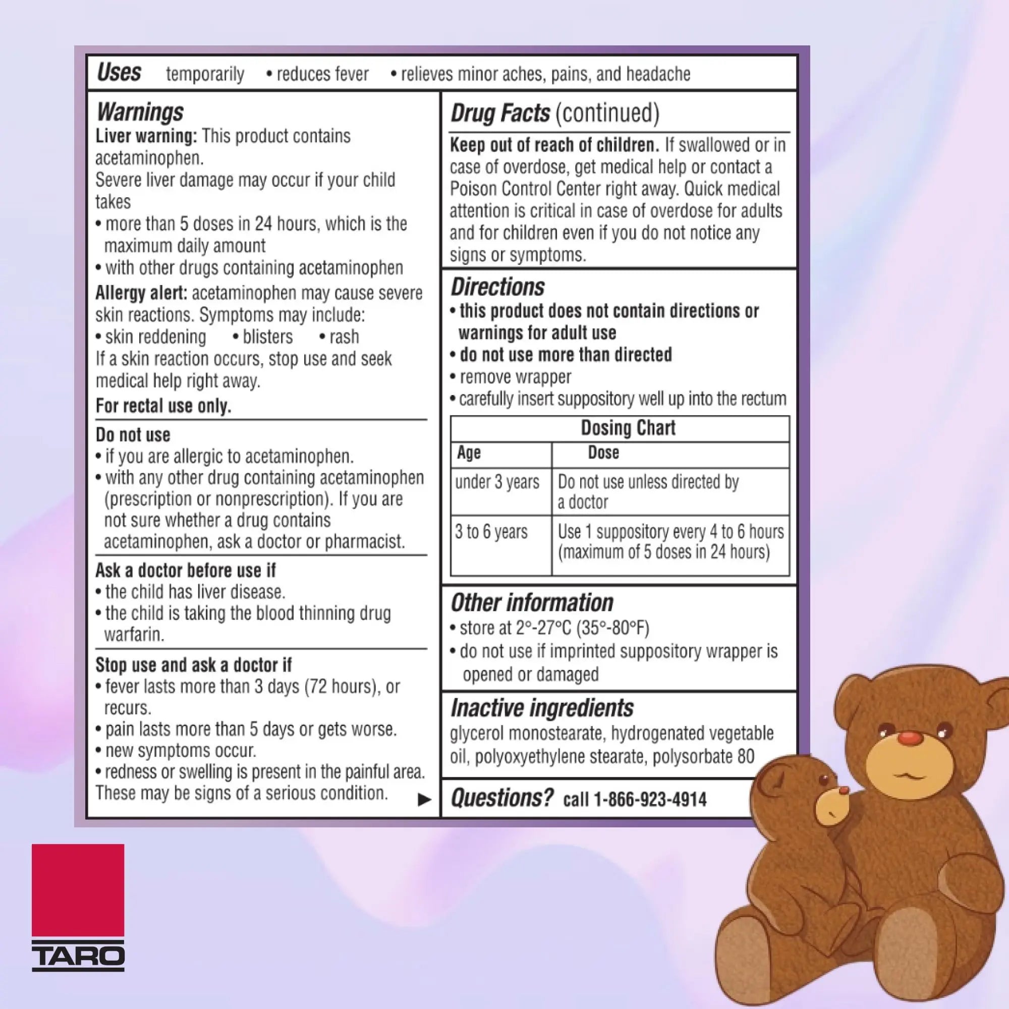 Feverall Infant Acetaminophen Suppositories 6 Rectal Suppositories 120 mg Each Pain Reliever/Fever Reducer. Paraben Free, No Artificial Colors or Other preservatives. Ages 3-6 Years Feverall buy supplements canada