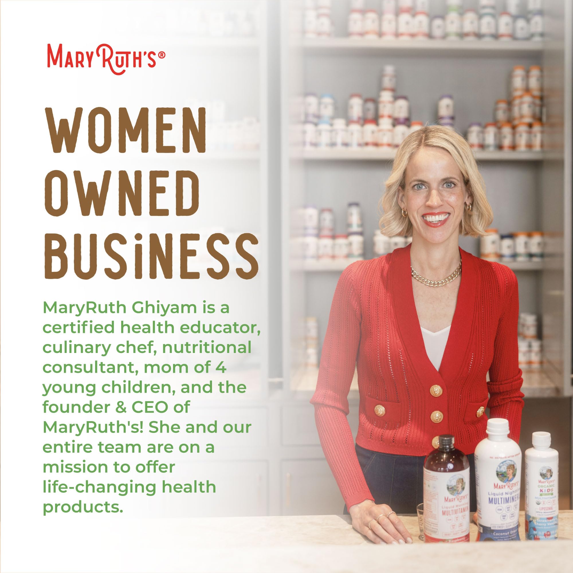 MaryRuth’s USDA Organic Maca Root Liquid Drops | Vegan | Non-GMO | Gluten Free | Alcohol Free | 1 Fl Oz MARYRUTH'S buy supplements canada