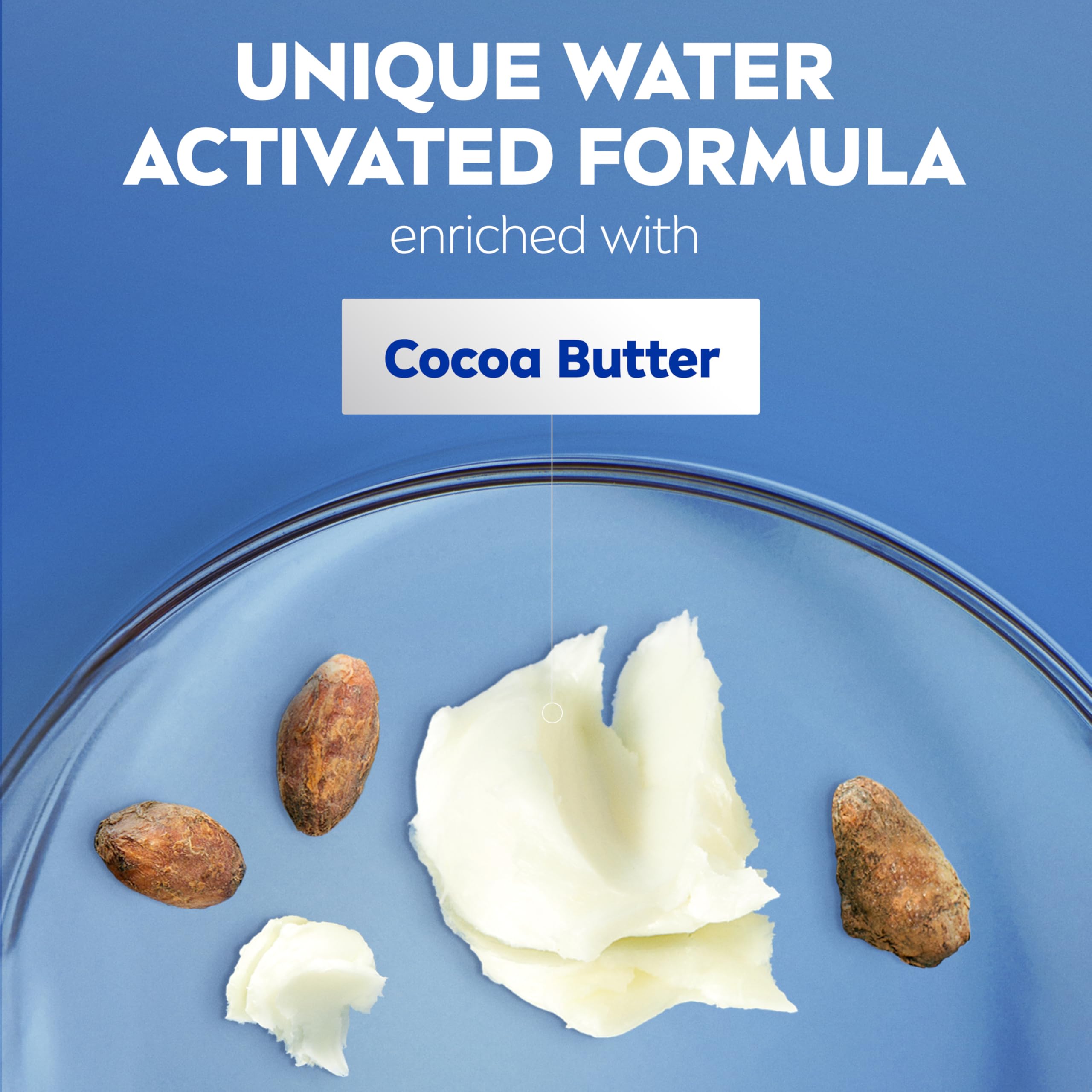 NIVEA Cocoa Butter In Shower Lotion, Water Activated In Shower Moisturizer for Dry Skin to Very Dry Skin, 13.5 FL OZ Bottle NIVEA buy supplements canada