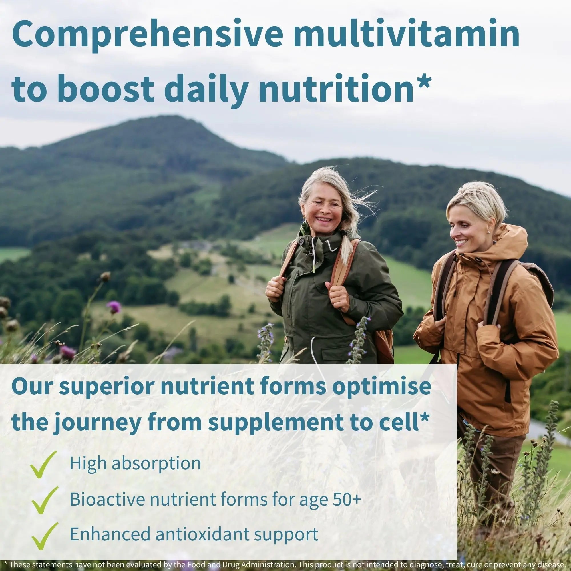 Igennus Methylated Women's 50+ Multivitamin with Calcium & Magnesium, Pure & Clean, All-Day Nutrient Delivery with High-Strength B-Vitamins Igennus Healthcare Nutrition buy supplements canada
