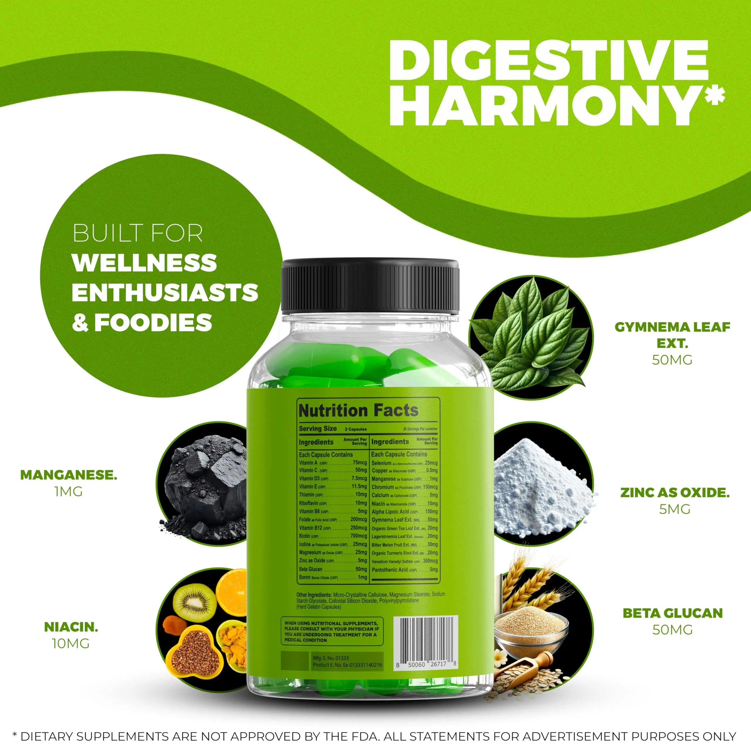 Stemox Gut Energy – Natural Energy & Metabolism Support Supplement with Biotin, Chromium, Alpha Lipoic Acid & Organic Herbal Extracts – Blood Sugar & Gut Health Support – 60 Vegan Capsules Stemox buy supplements canada
