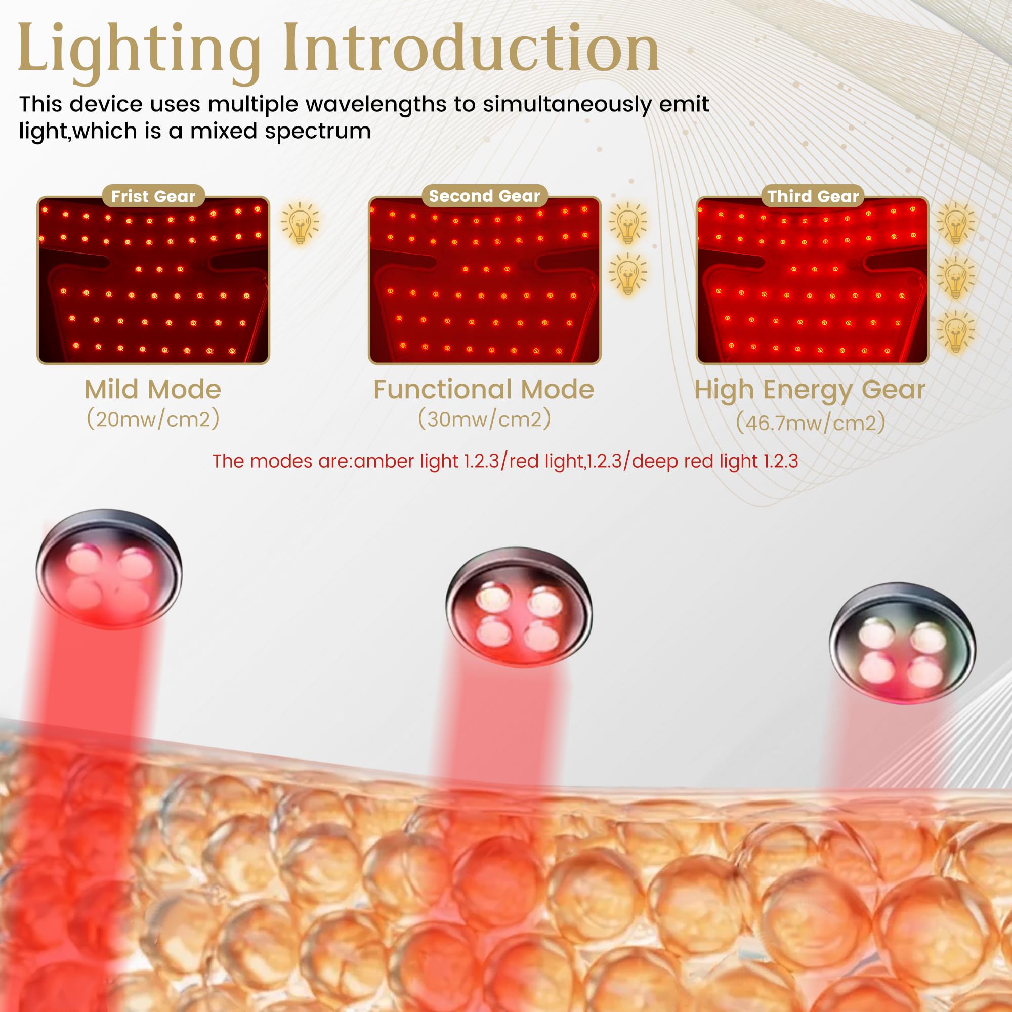 Upgraded Red Light Therapy Mask for Neck & Décolleté, 850 nm Wireless Infrared Light Therapy Suitable BUBLOC buy supplements canada