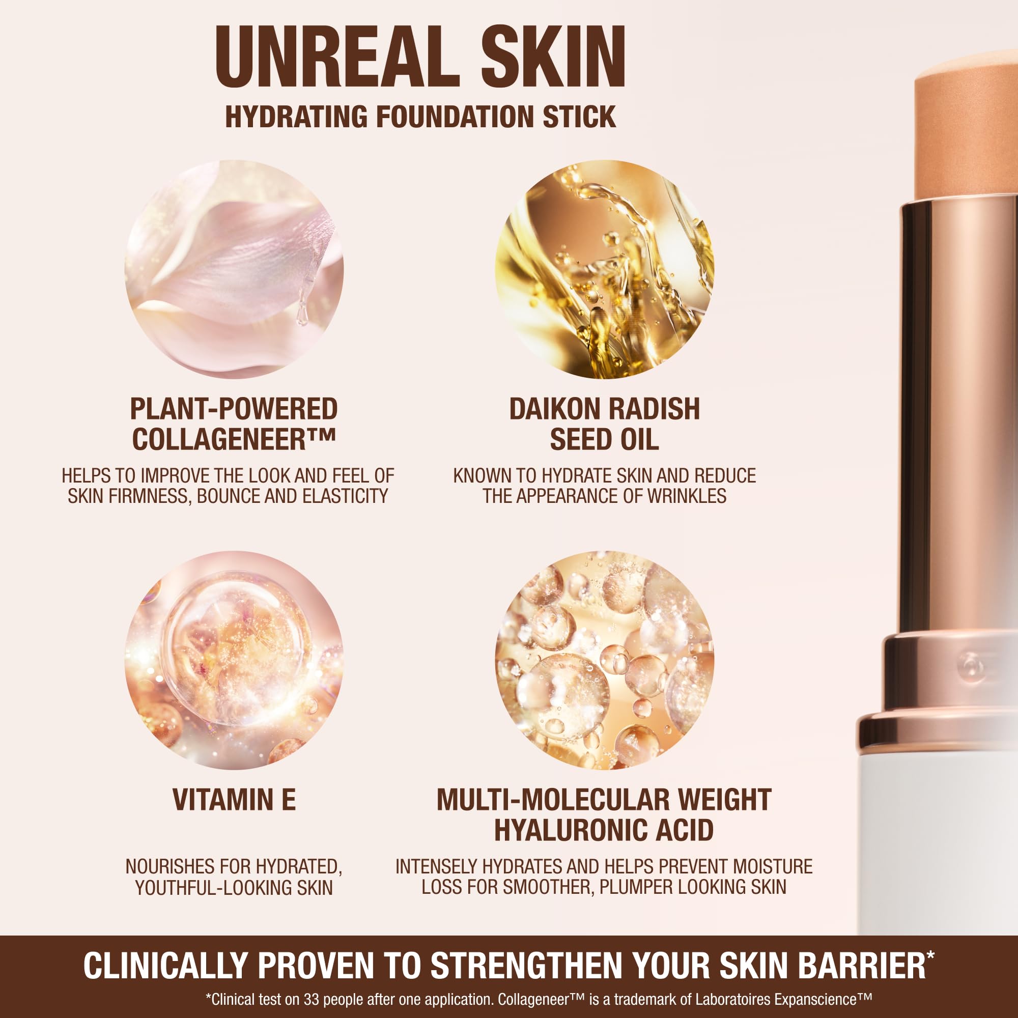 Charlotte Tilbury Unreal Skin Tint & Sheer Glow Hydrating Foundation Stick - Cream Foundation Makeup with Sheer-to-Light Coverage & a Buildable Formula - Blurring, Smoothing & Nourishing - 3 Fair Charlotte Tilbury buy supplements canada