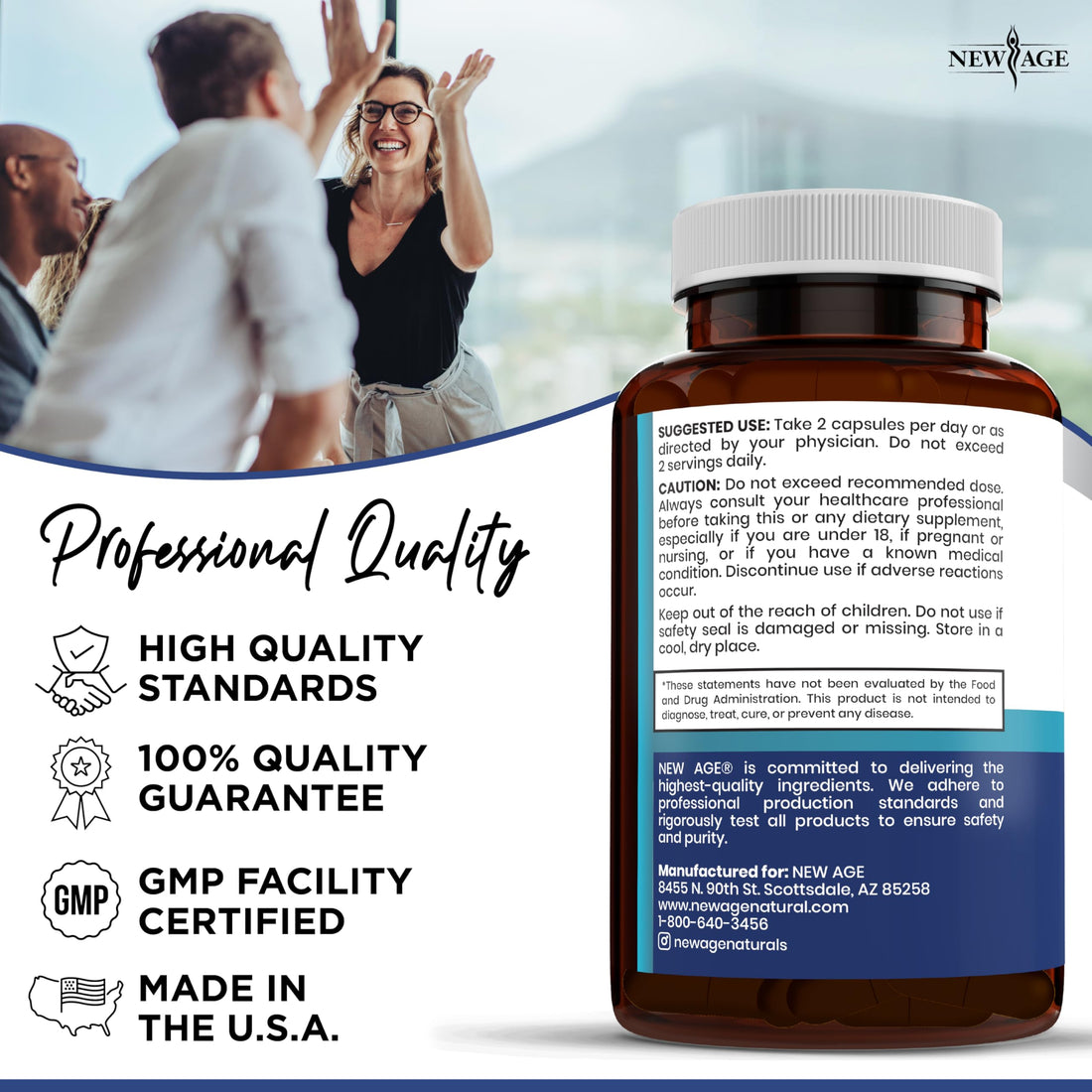 Pro Optimize Probiotics for Women, Menopause, 70 Billion CFU, Digestive Health - Relief for Bloating, Hot Flashes, Joint Support, Night Sweats - Gut Health & Metabolism - Dong Quai (120 (Pack of 2)) NEW AGE buy supplements canada