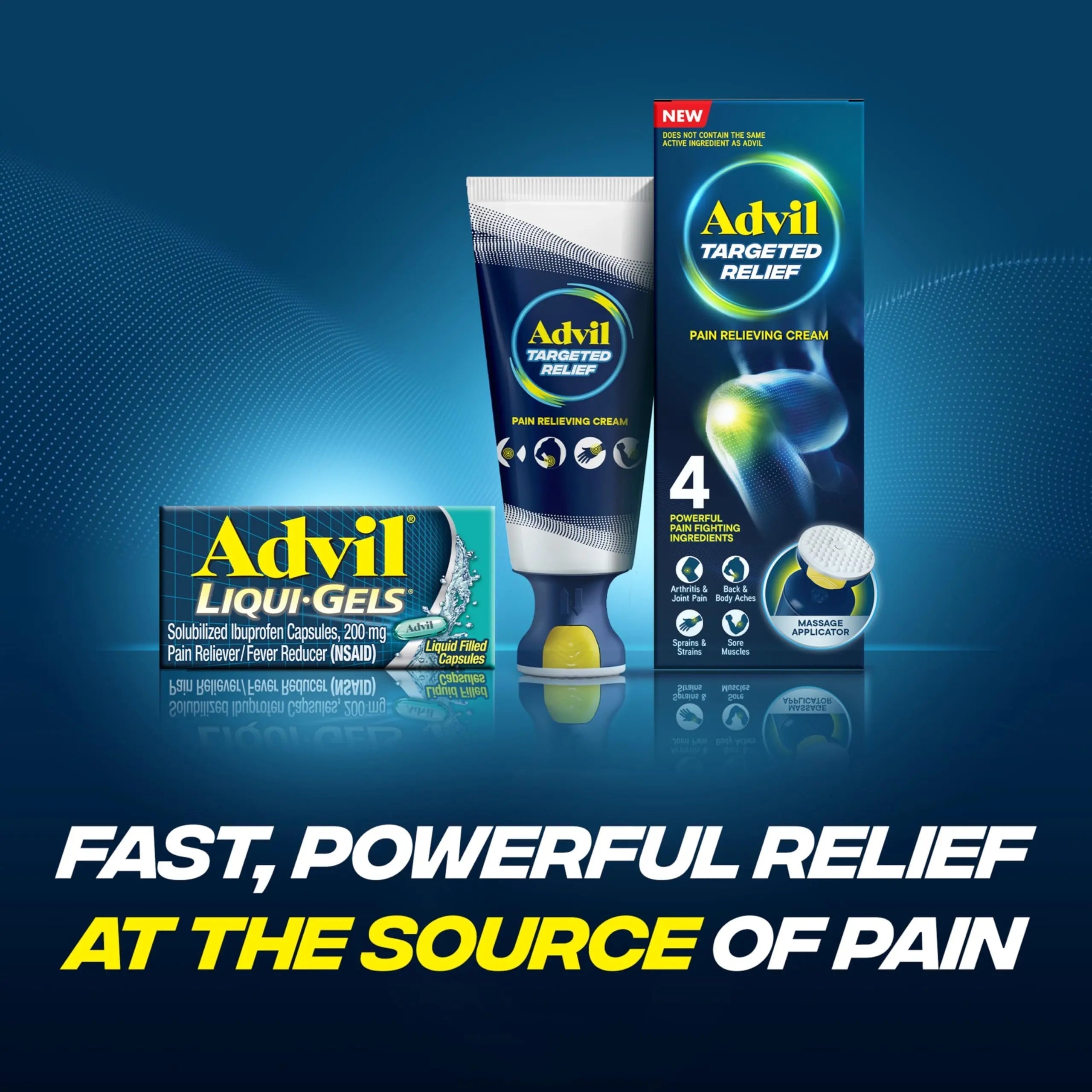 Advil Liqui-Gels Pain Reliever and Fever Reducer, Pain Medicine for Adults with Ibuprofen 200mg for Headache, Backache, Menstrual Pain and Joint Pain Relief - 200 Liquid Filled Capsules Advil buy supplements canada
