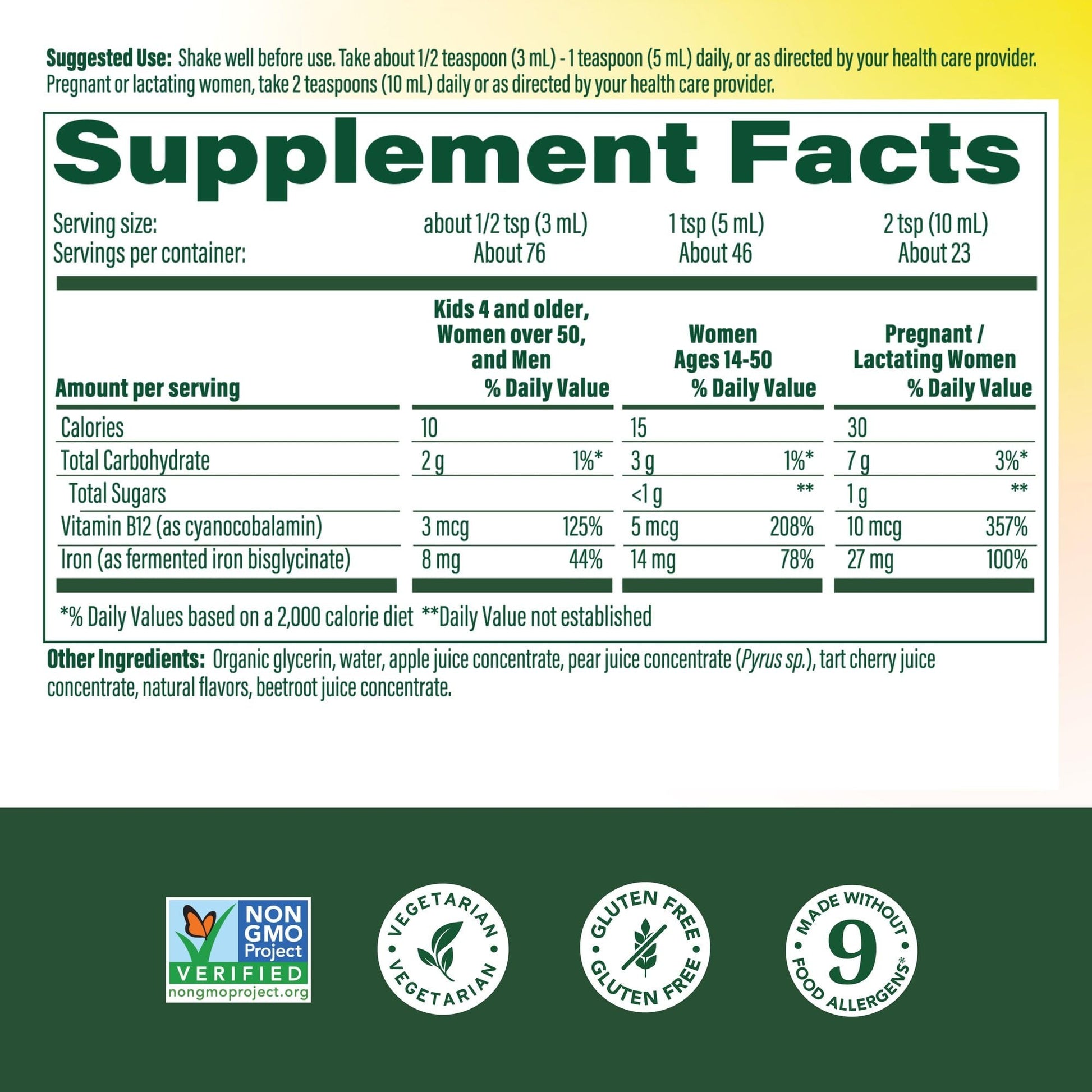 MegaFood Blood Builder Liquid Iron Supplement for Women, Men & Kids, Clinically Shown to Increase Iron Levels Without Constipation, MegaFood buy supplements canada