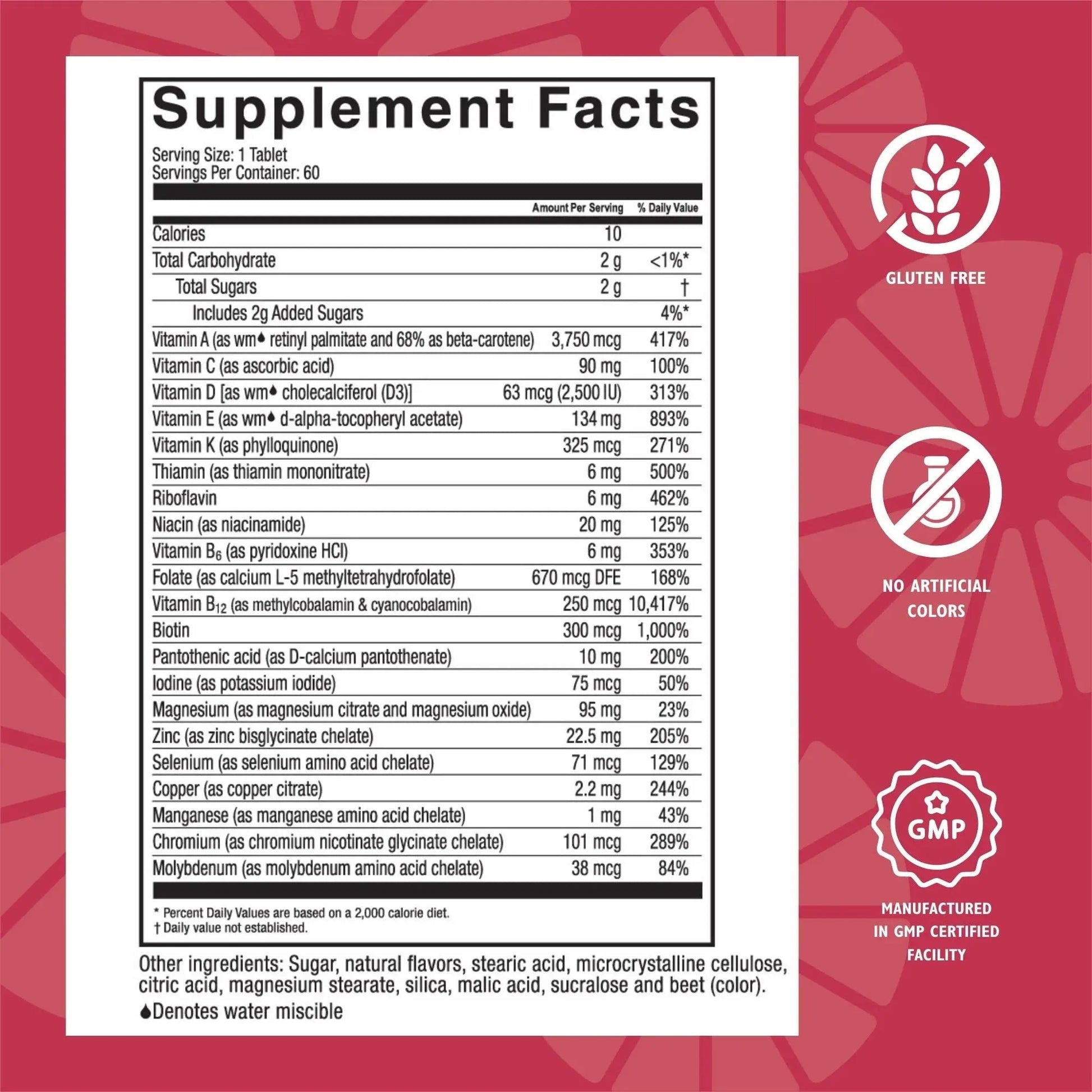 Celebrate Vitamins Multi ADEK Chewables, Iron Free - Daily Bariatric Multivitamin, High Level of Vitamins A, D, E, K & B12 Celebrate Bariatric Supplements buy supplements canada