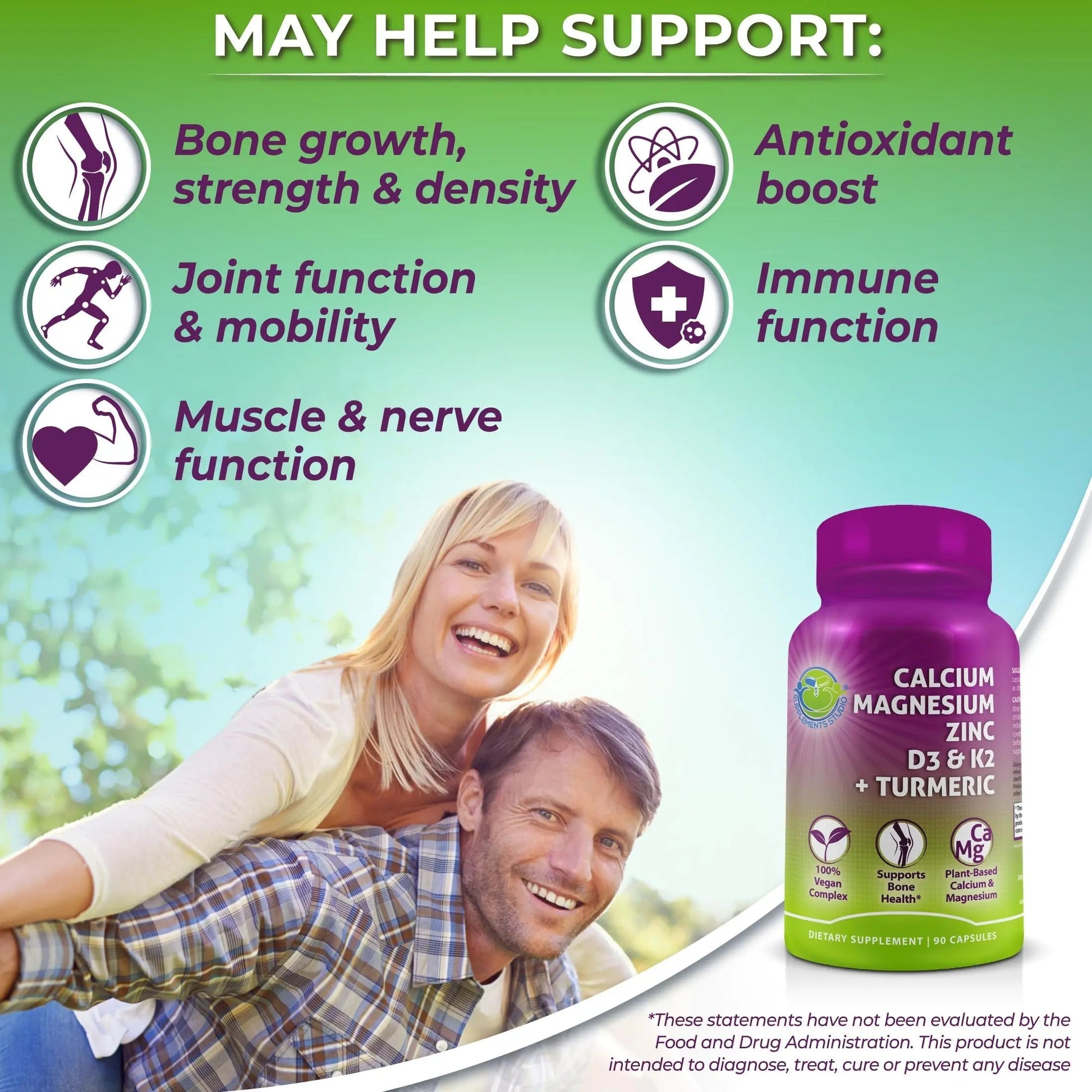 SUPPLEMENTS STUDIO Vegan Bone, Immune, & Energy Support Trio – Whole Food Multivitamin with Iron + Women’s Multivitamin with Iron SUPPLEMENTS STUDIO buy supplements canada