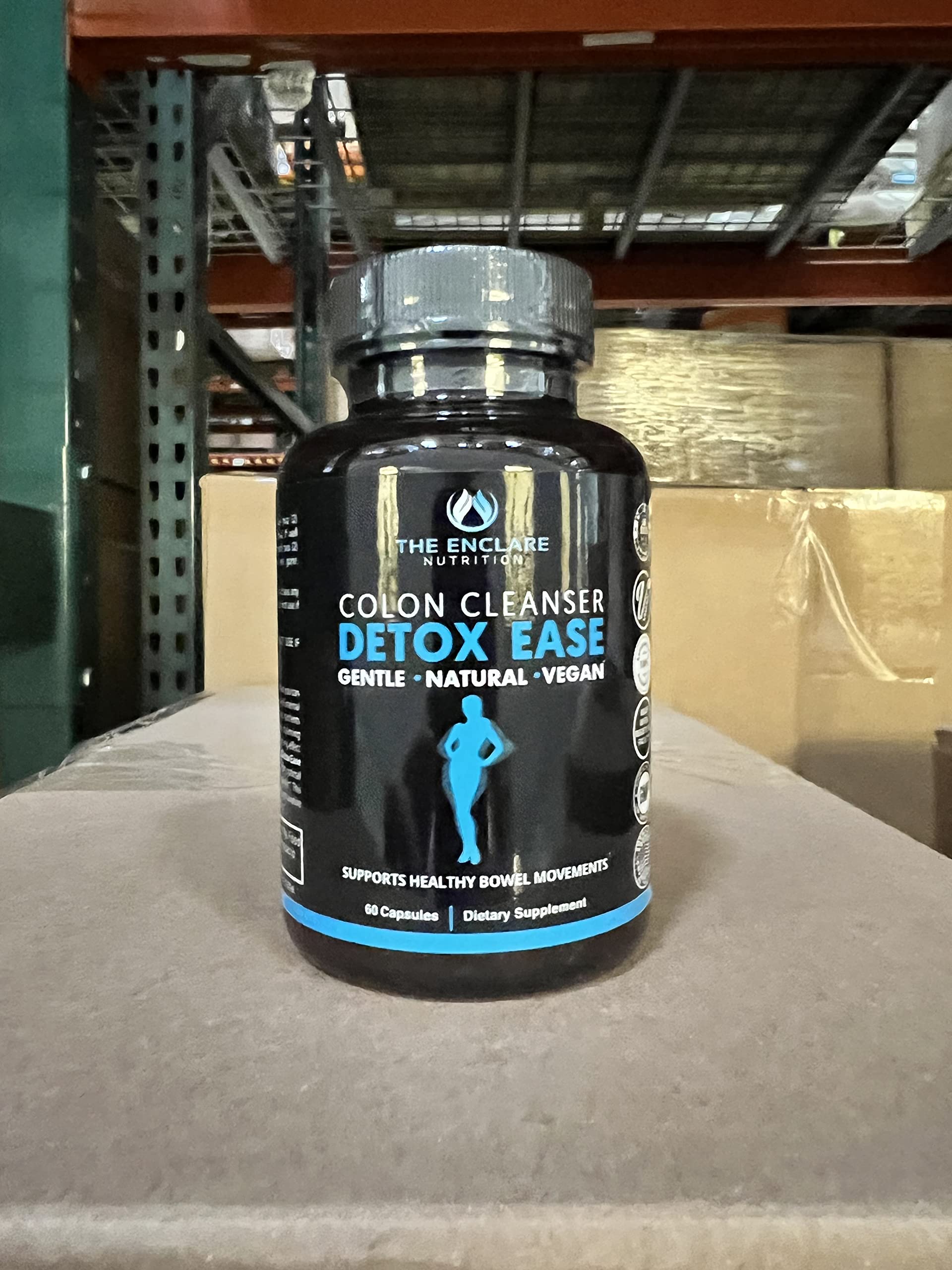 Detox Ease, Colon Cleanse Detox, Healthy Bowel Movements, Digestive Health, Urinary Tract THE ENCLARE NUTRITION buy supplements canada