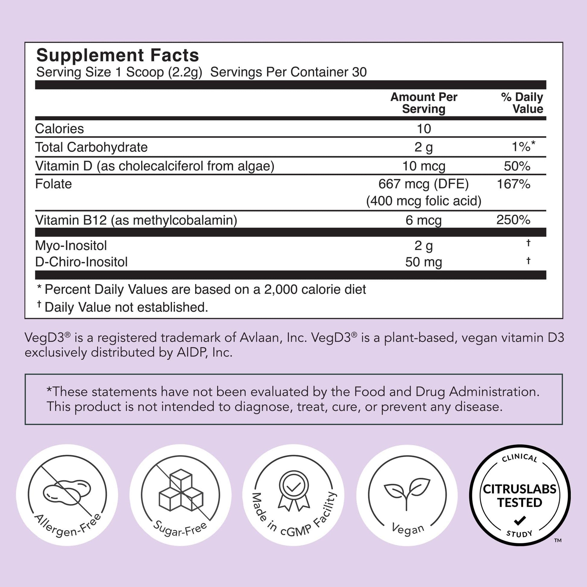 Rael Hormone Balance for Women, Inositol Powder Supplement - Vitamin B8, 40:1 Proven Ratio, Folic Acid for Ovarian Function (30 Servings) Rael buy supplements canada