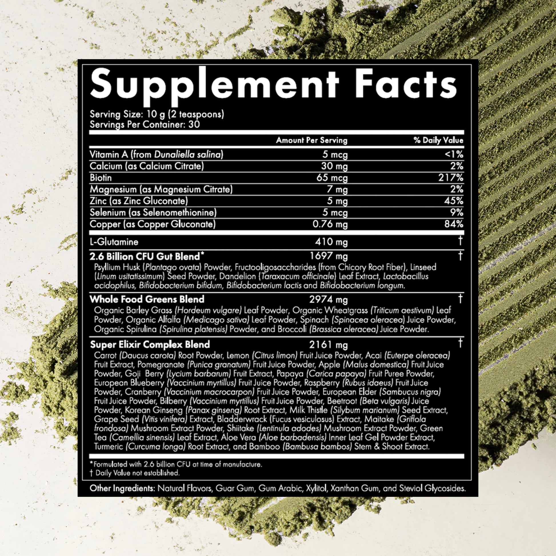 WelleCo The Super Elixir Daily Greens Powder, Probiotic Drink Mix with Whole Foods, Gluten Free, Vegan Gut Health Powder, Energy, Immunity, Healthy Skin, Hair & Nails (300g, Mixed Berry) WelleCo buy supplements canada