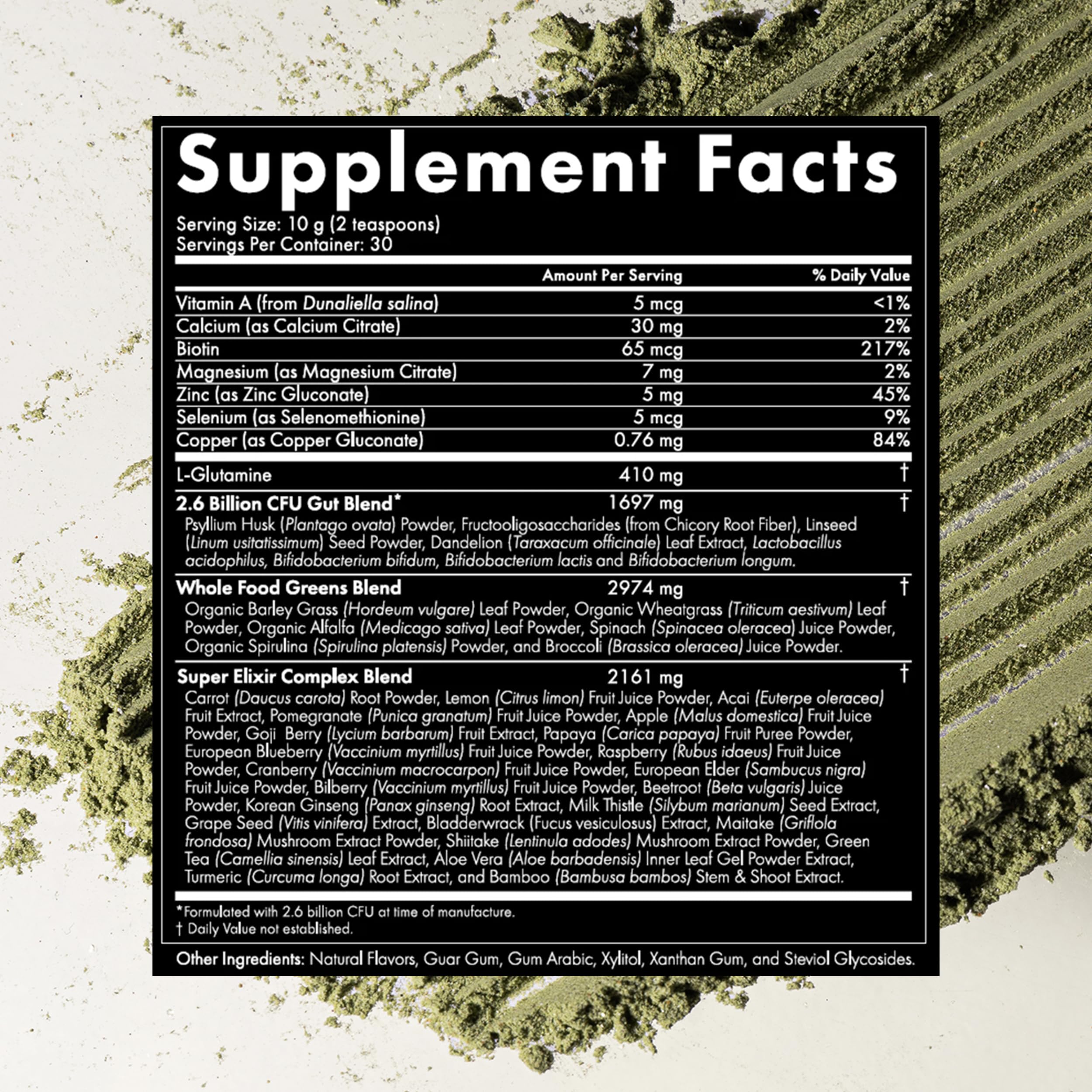 WelleCo The Super Elixir Daily Greens Powder, Probiotic Drink Mix with Whole Foods, Gluten Free, Vegan Gut Health Powder, Energy, Immunity, Healthy Skin, Hair & Nails (300g, Mixed Berry) WelleCo buy supplements canada