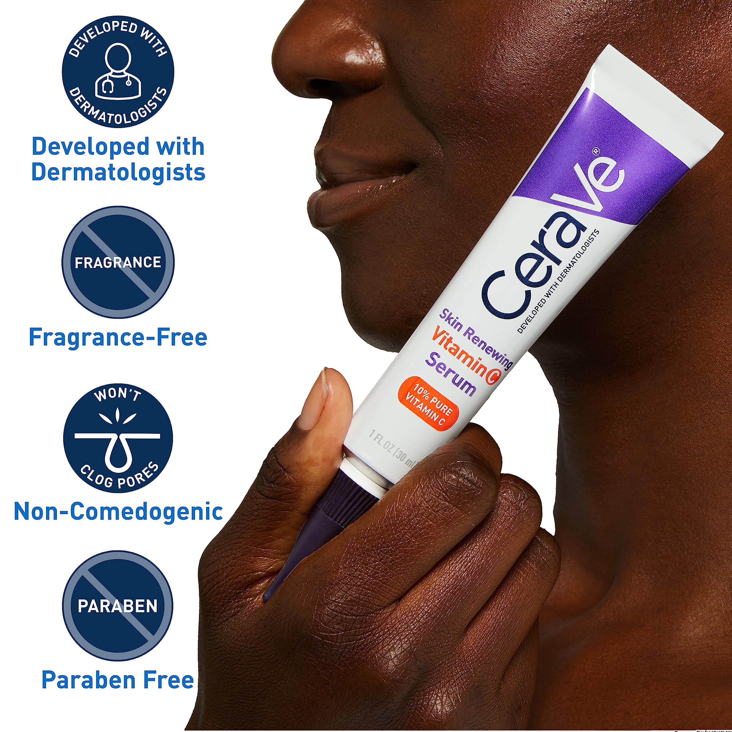 CeraVe Vitamin C Serum with Hyaluronic Acid | Skin Brightening Serum for Face CeraVe buy supplements canada