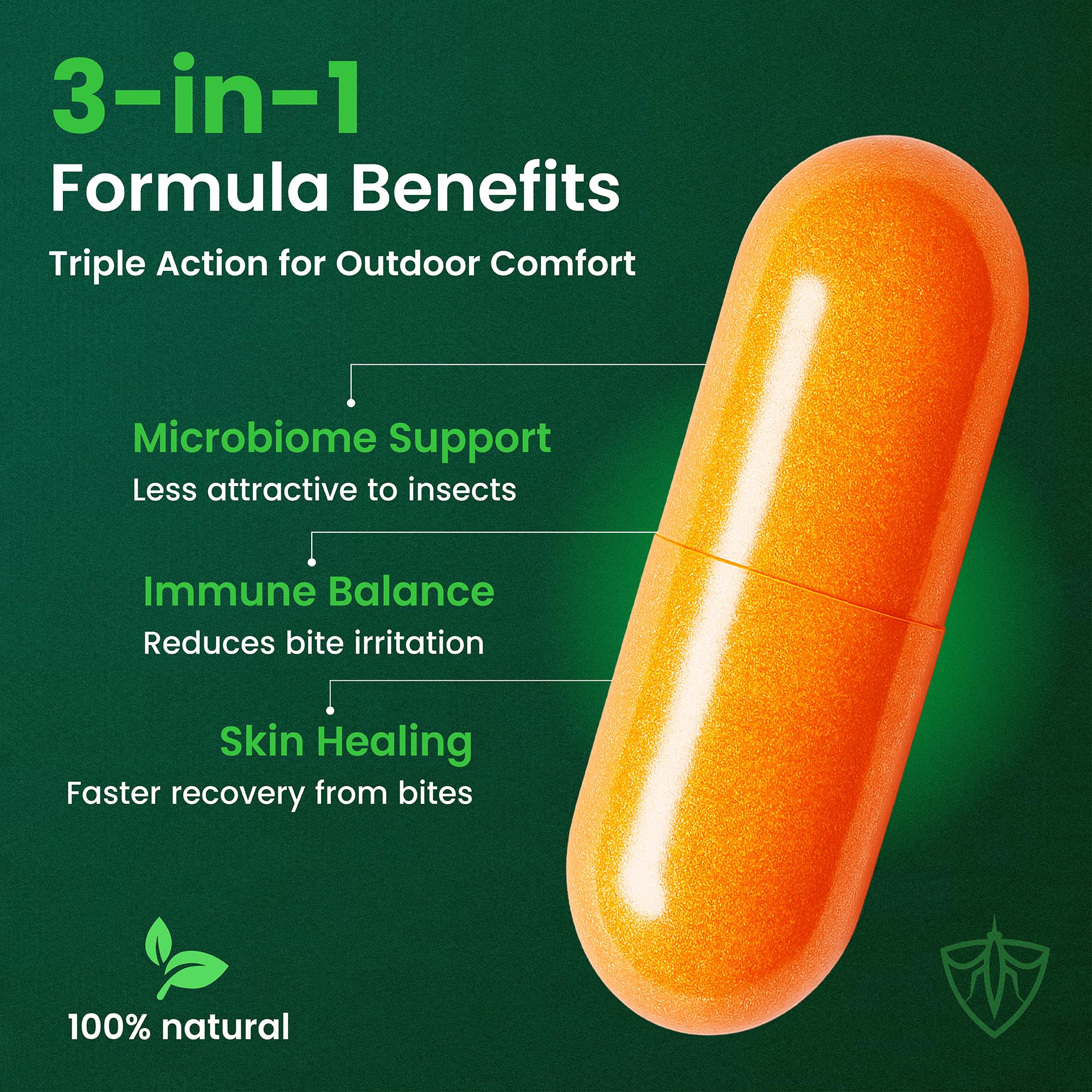 All-Natural Daily Supplement for “Bite Magnets” – 24/7 Plant-Based Alternative to Mosquito Repellents, Insect Sprays & Bug Sprays – Supports Skin, Wellness & Outdoor Comfort BITESHIELD buy supplements canada