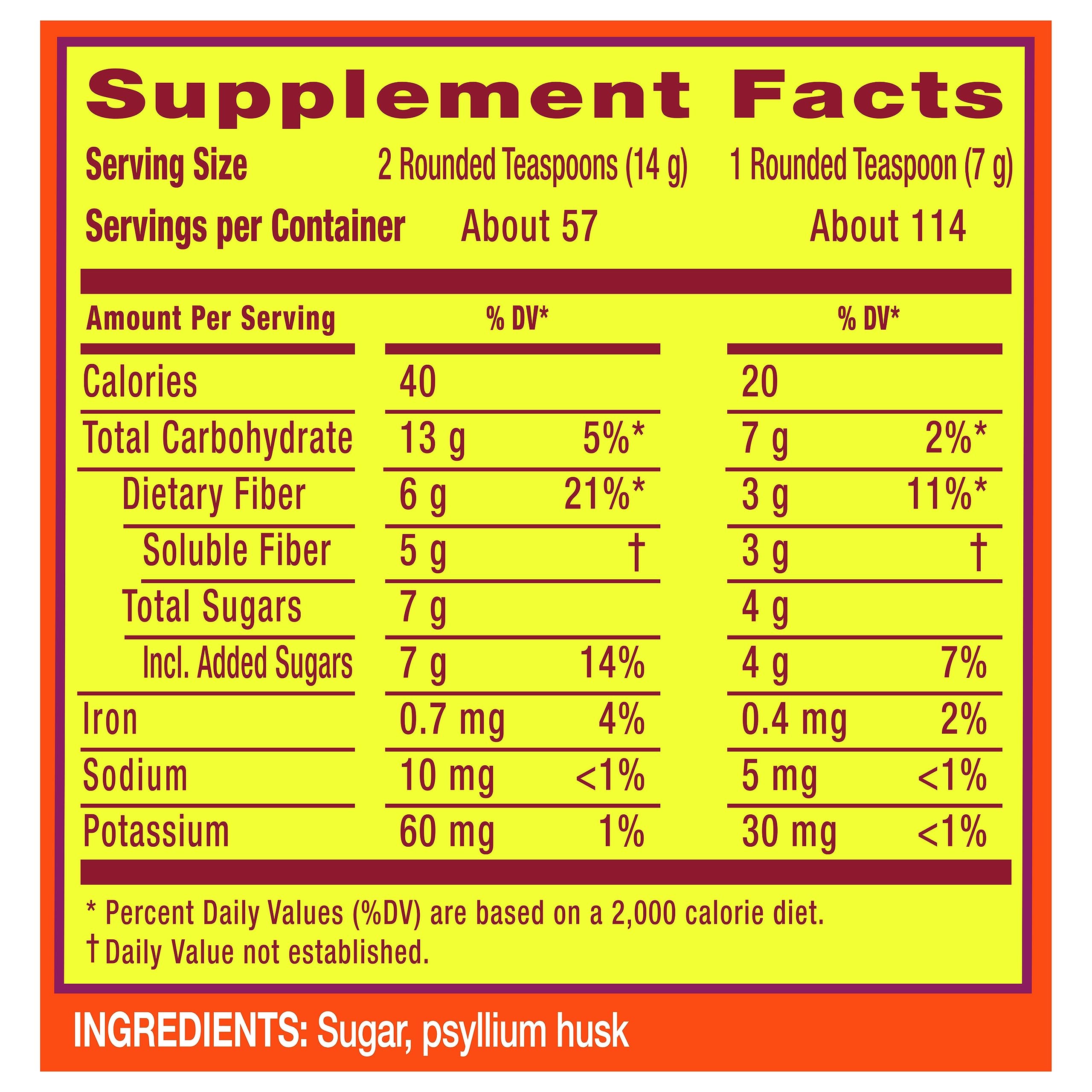 Metamucil, Daily Psyllium Husk Powder Supplement with Real Sugar, 4-in-1 Fiber Metamucil buy supplements canada