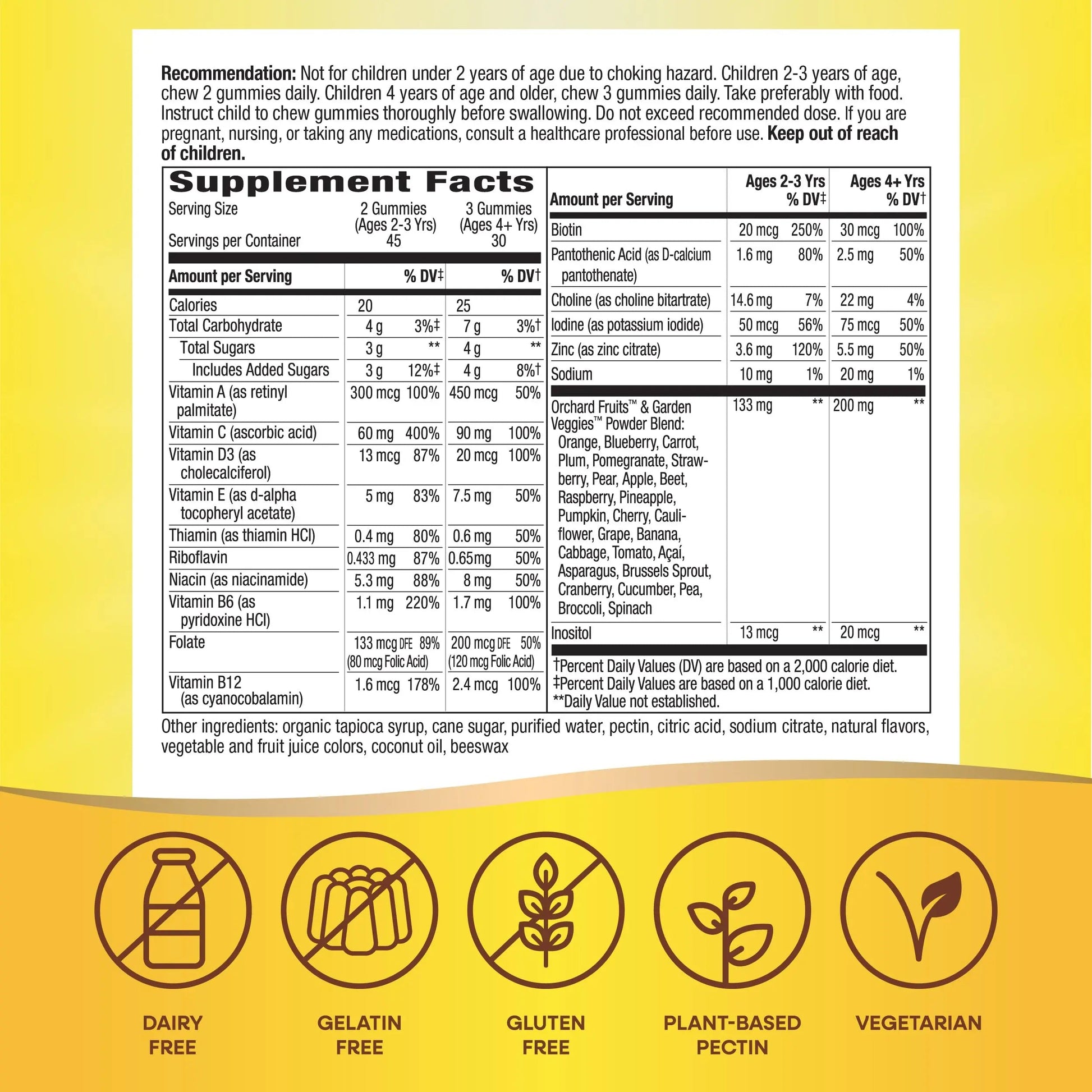 Nature's Way Alive! Children's Premium Gummy Multivitamin, Gluten Free, Made with Pectin, 90 Gummies Nature's Way buy supplements canada
